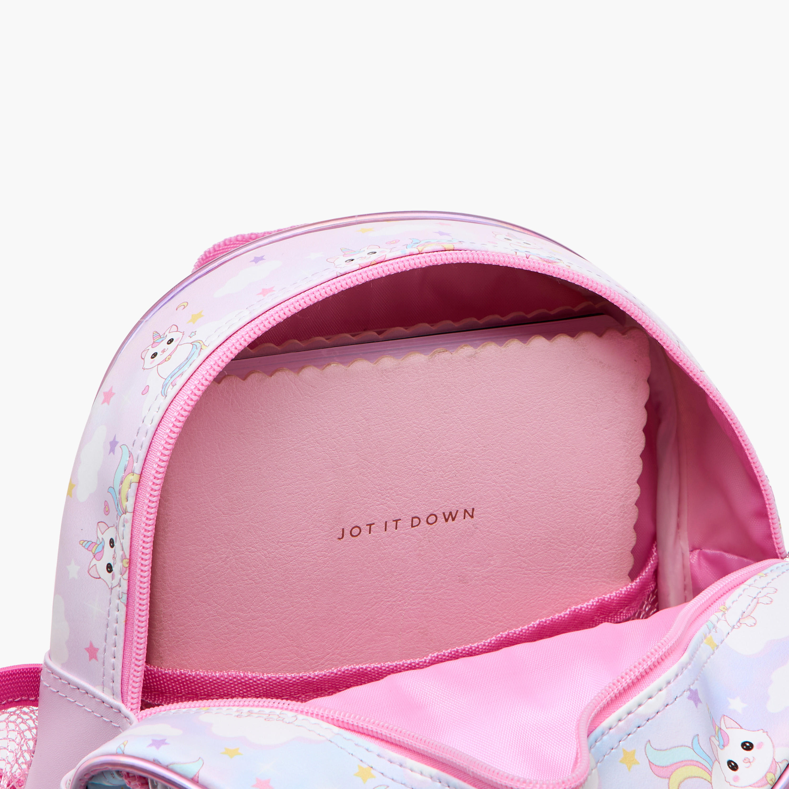 شنطة ظهر 10 بوصة بطبعات كاتيكورن مينمي مع حمالات كتف قابلة للتعديل - 31x13x40 سم-school-bagsandbackpacks-backpacks-image-10