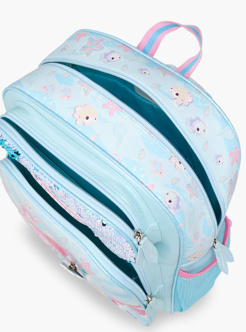شنطة ظهر 16 بوصة بأحزمة قابلة للتعديل وسحاب إغلاق وطبعات من مينيمي - 21x10x23 سم-school-bagsandbackpacks-backpacks-image-10