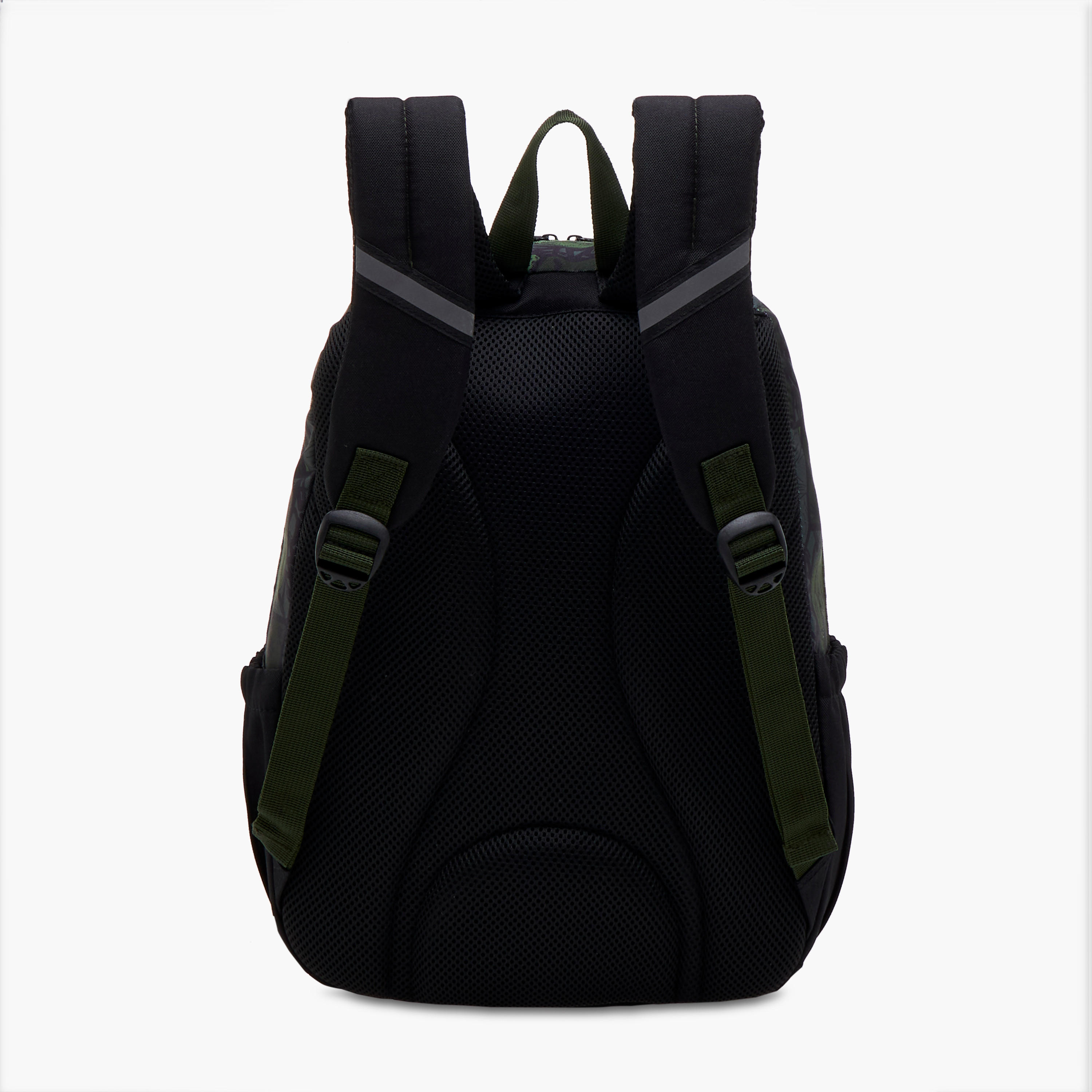 Dinosaur Print 16-inch Backpack with Adjustable Shoulder Straps and Zip Closure - 30x13x41 cms-school-bagsandbackpacks-backpacks-image-5