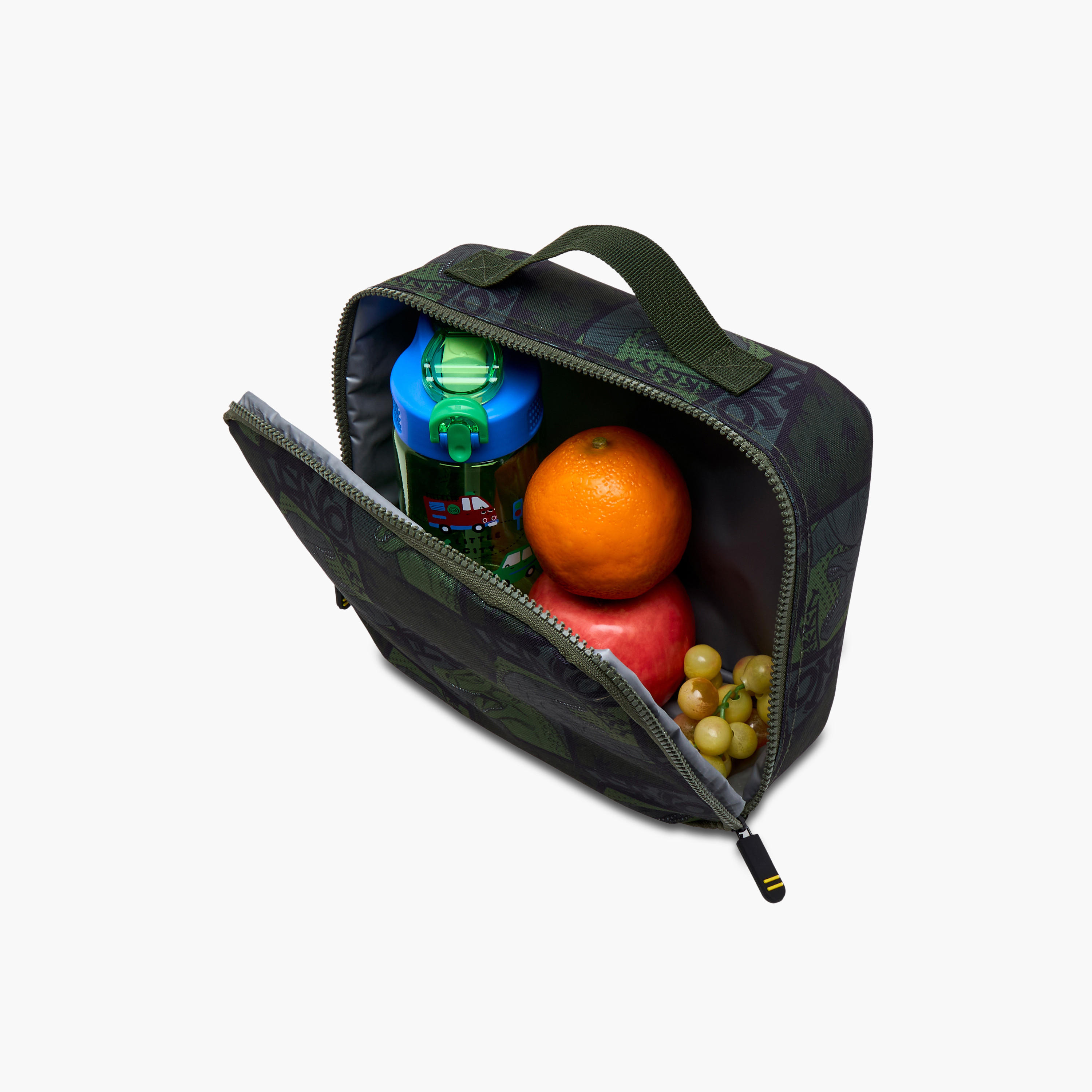 Dinosaur Print Lunch Bag with Zip Closure-school-lunchessentials-lunchbags-image-7