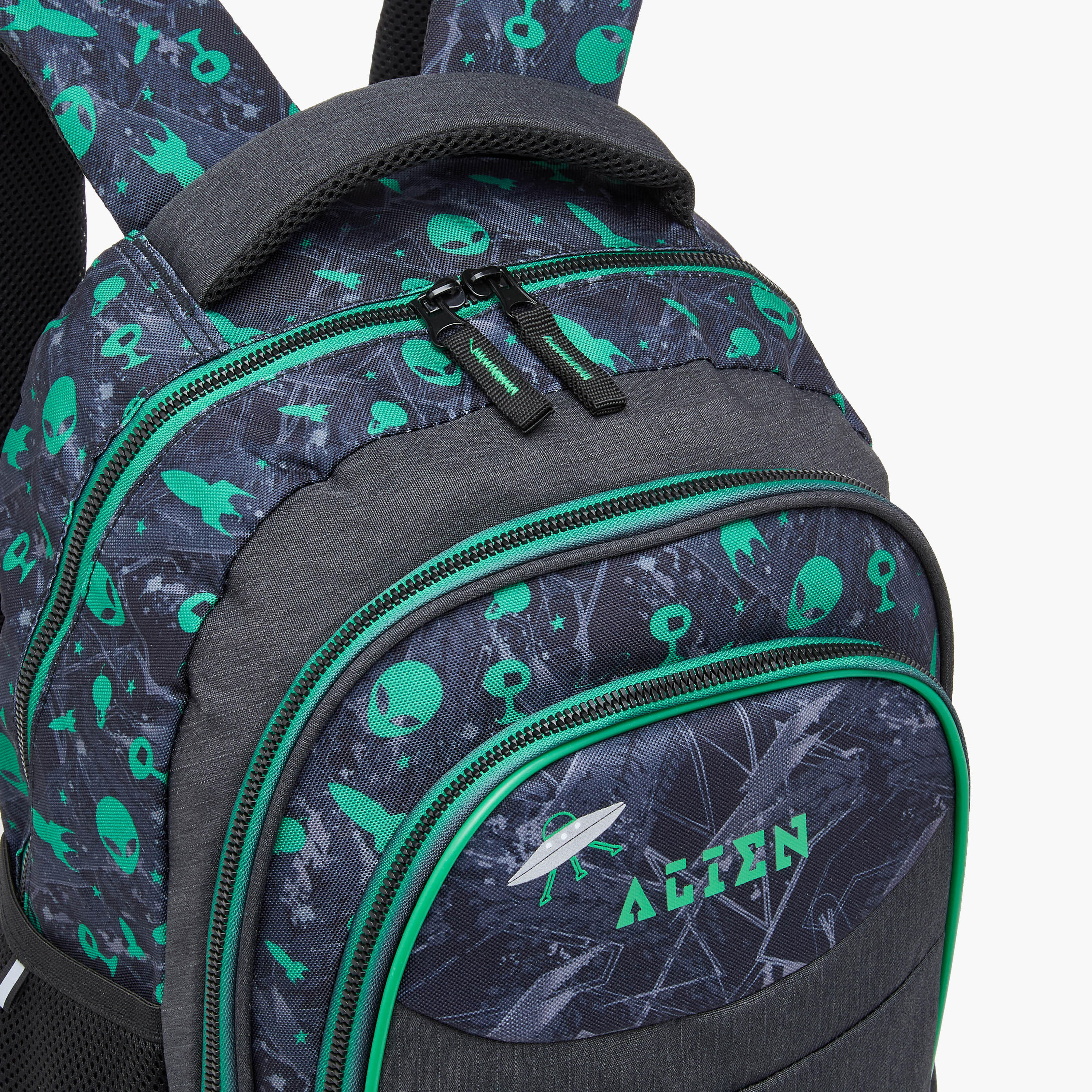 Alien Print 16-inch Backpack with Adjustable Shoulder Straps - 29x17x42 cms-school-bagsandbackpacks-backpacks-image-10