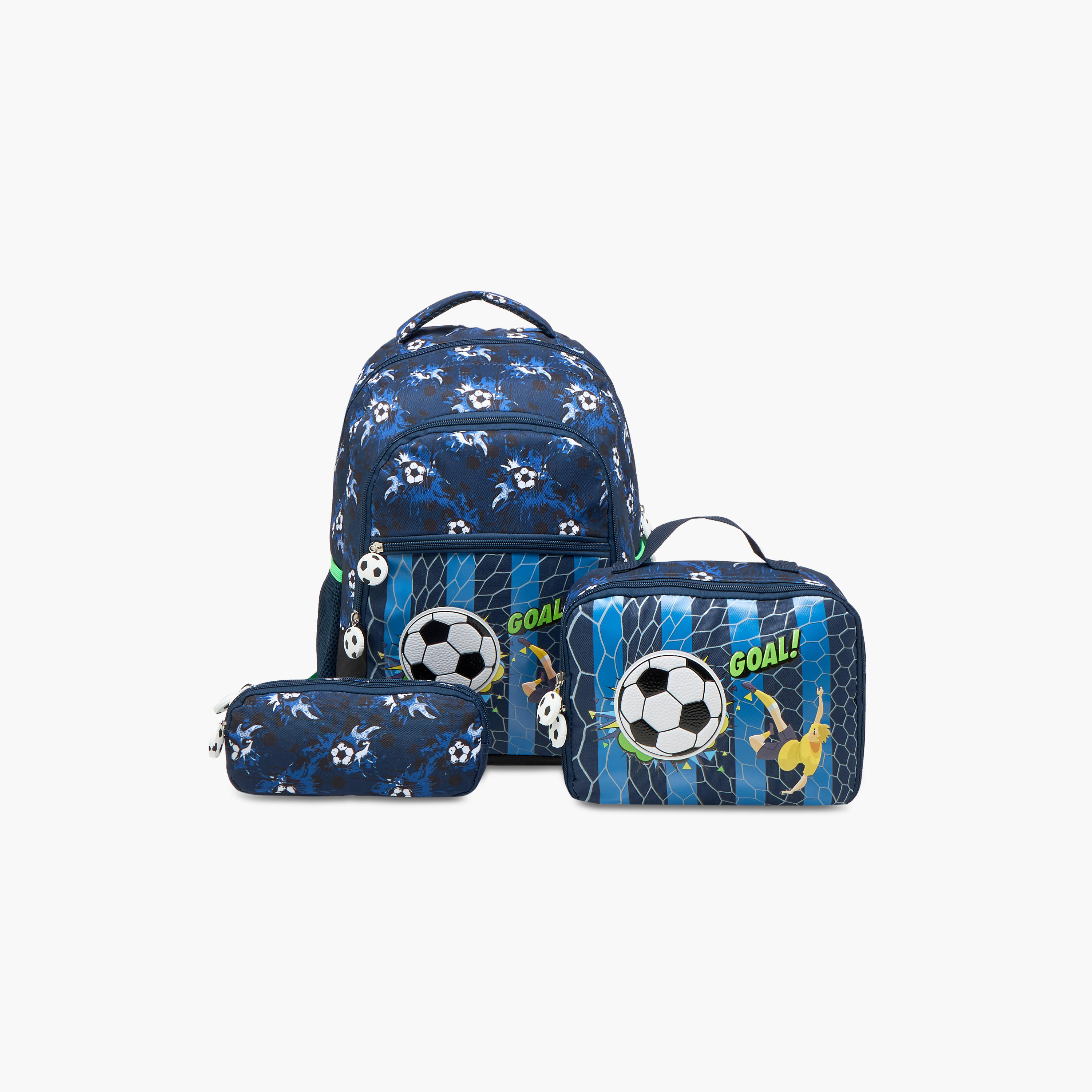 Football Print Lunch Bag with Zip Closure and Handle-school-lunchessentials-lunchbags-image-8