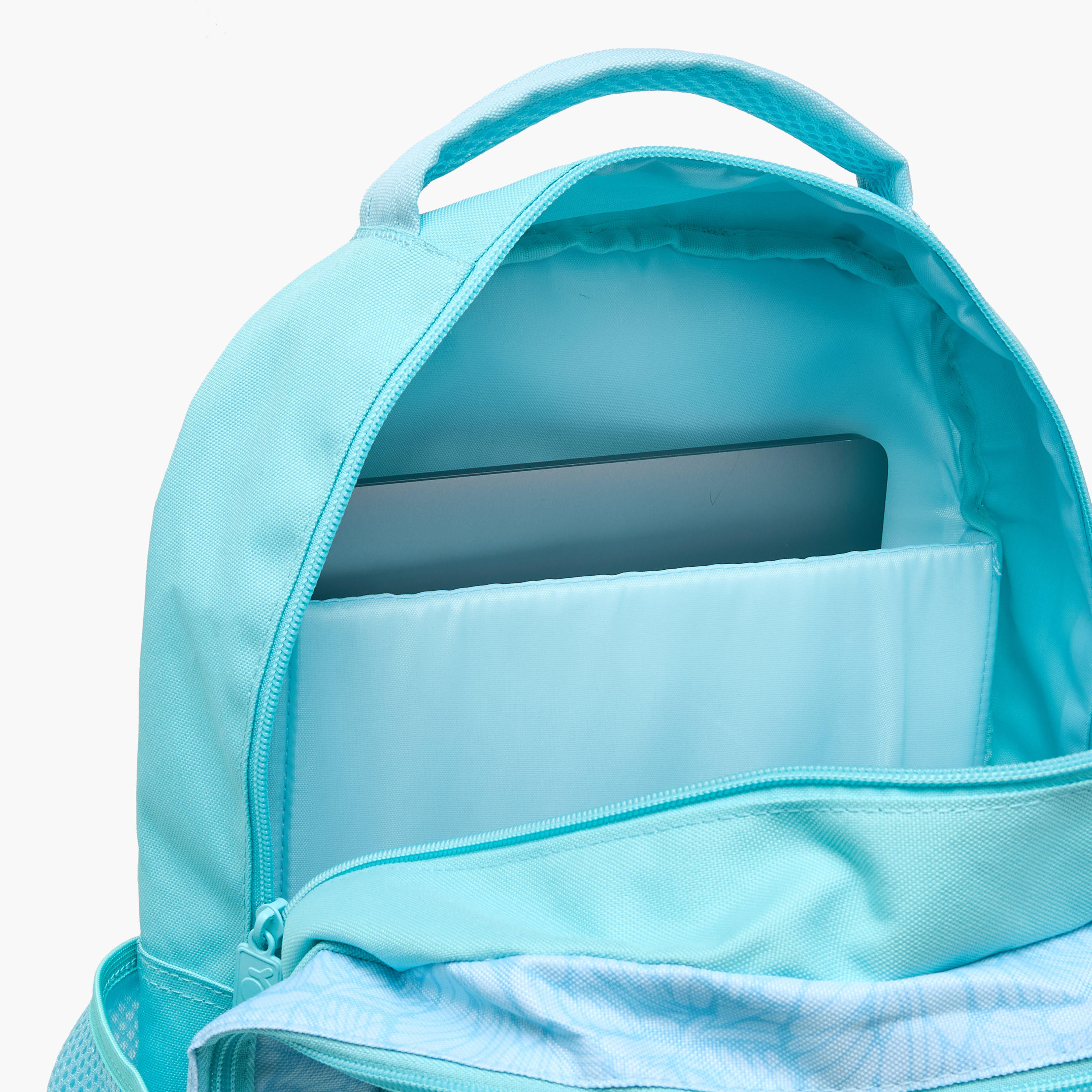 Yolo Butterfly Print Backpack with Zip Closure and Laptop Compartment - 30x40x20 cms-school-bagsandbackpacks-backpacks-image-11