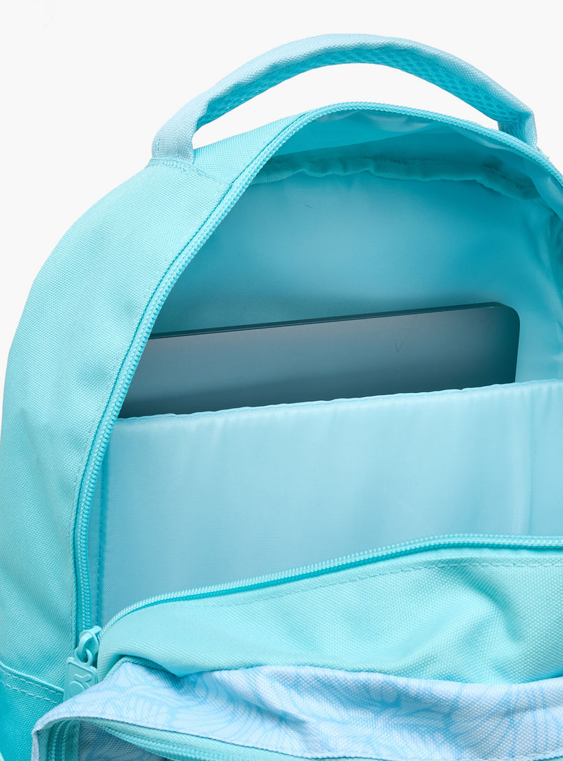 Yolo Butterfly Print Backpack with Zip Closure and Laptop Compartment - 30x40x20 cms-school-bagsandbackpacks-backpacks-image-11