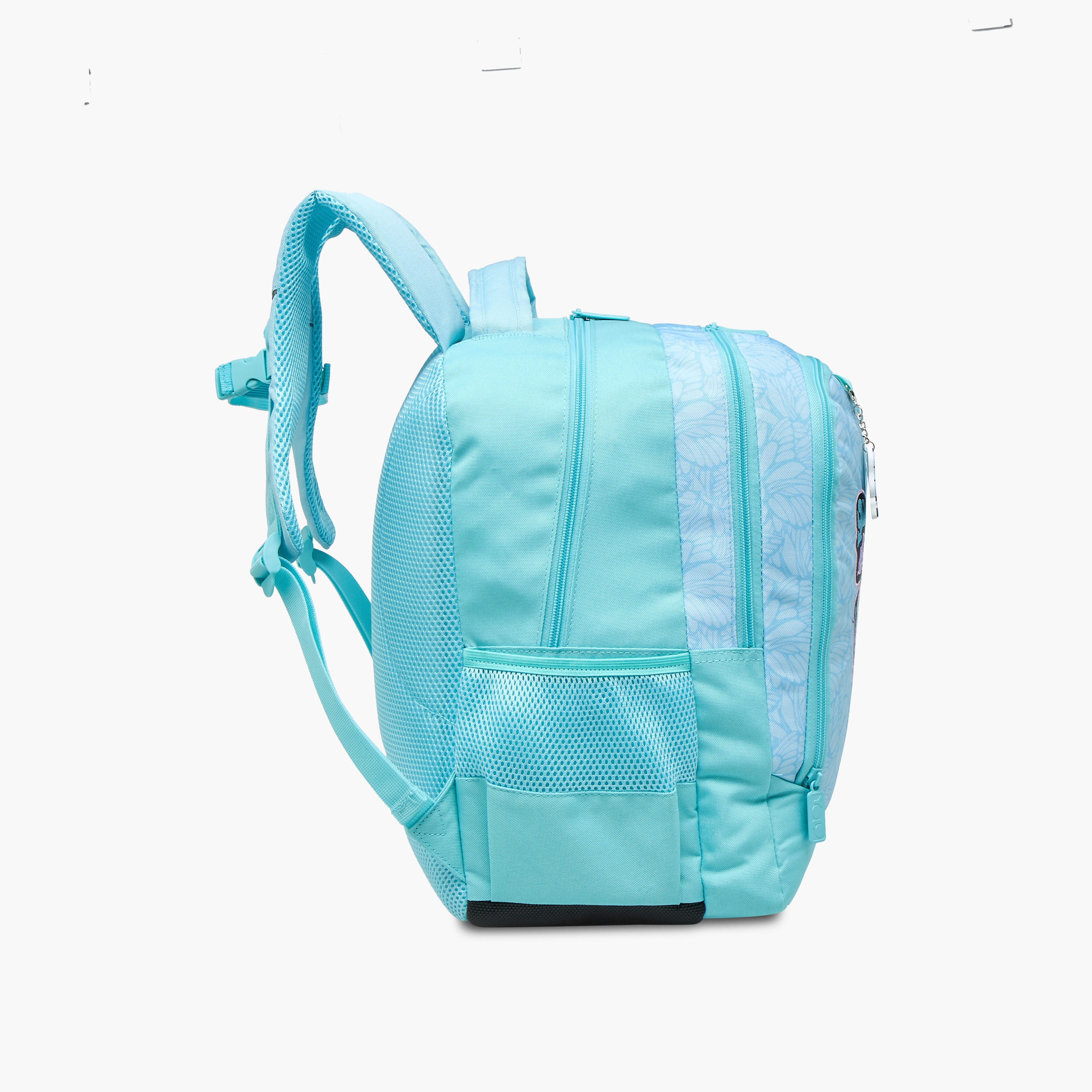 Yolo Butterfly Print Backpack with Zip Closure and Laptop Compartment - 30x40x20 cms-school-bagsandbackpacks-backpacks-image-4