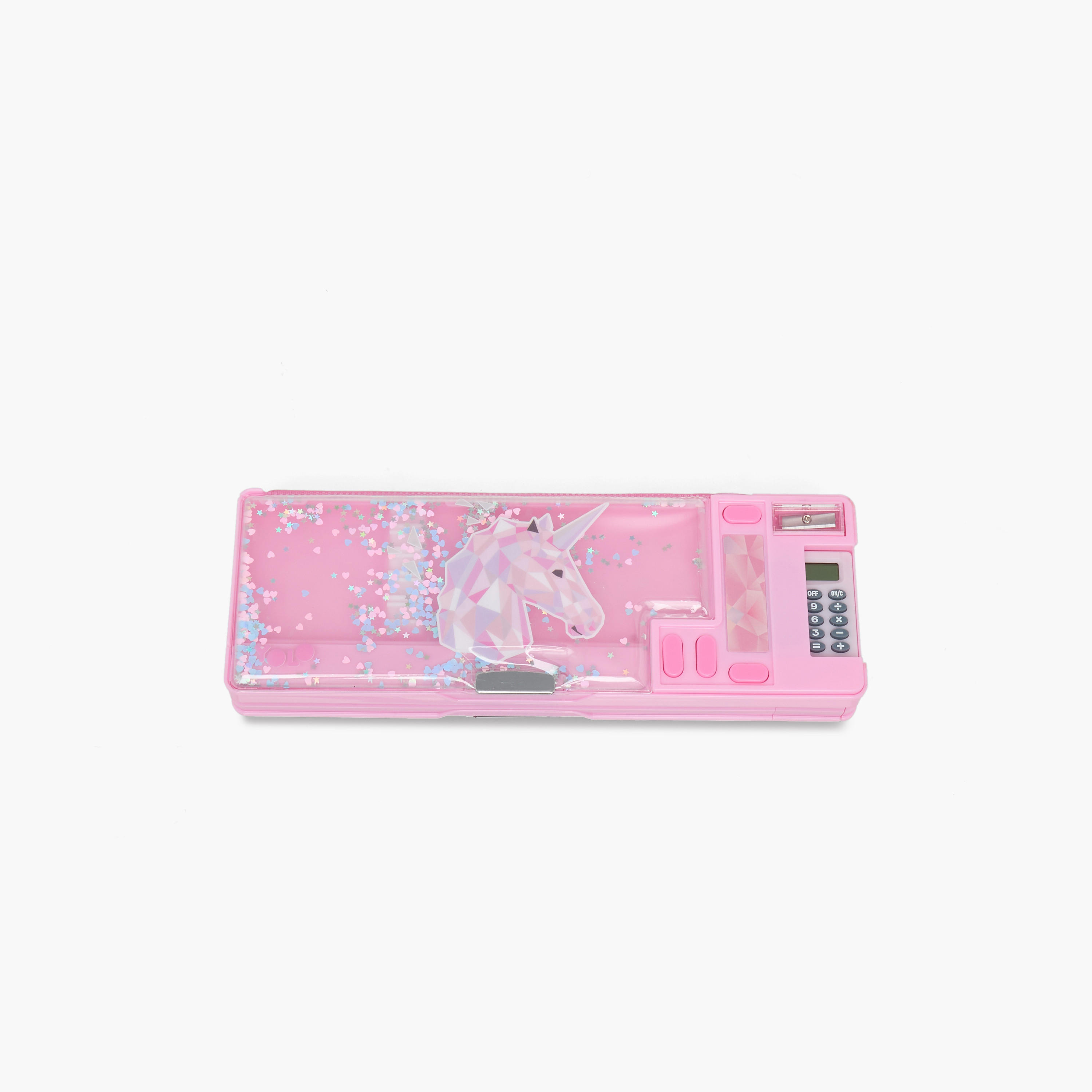مقلمة مع آلة حاسبة وطبعات من يولو-school-stationery-pencilcases-image-3