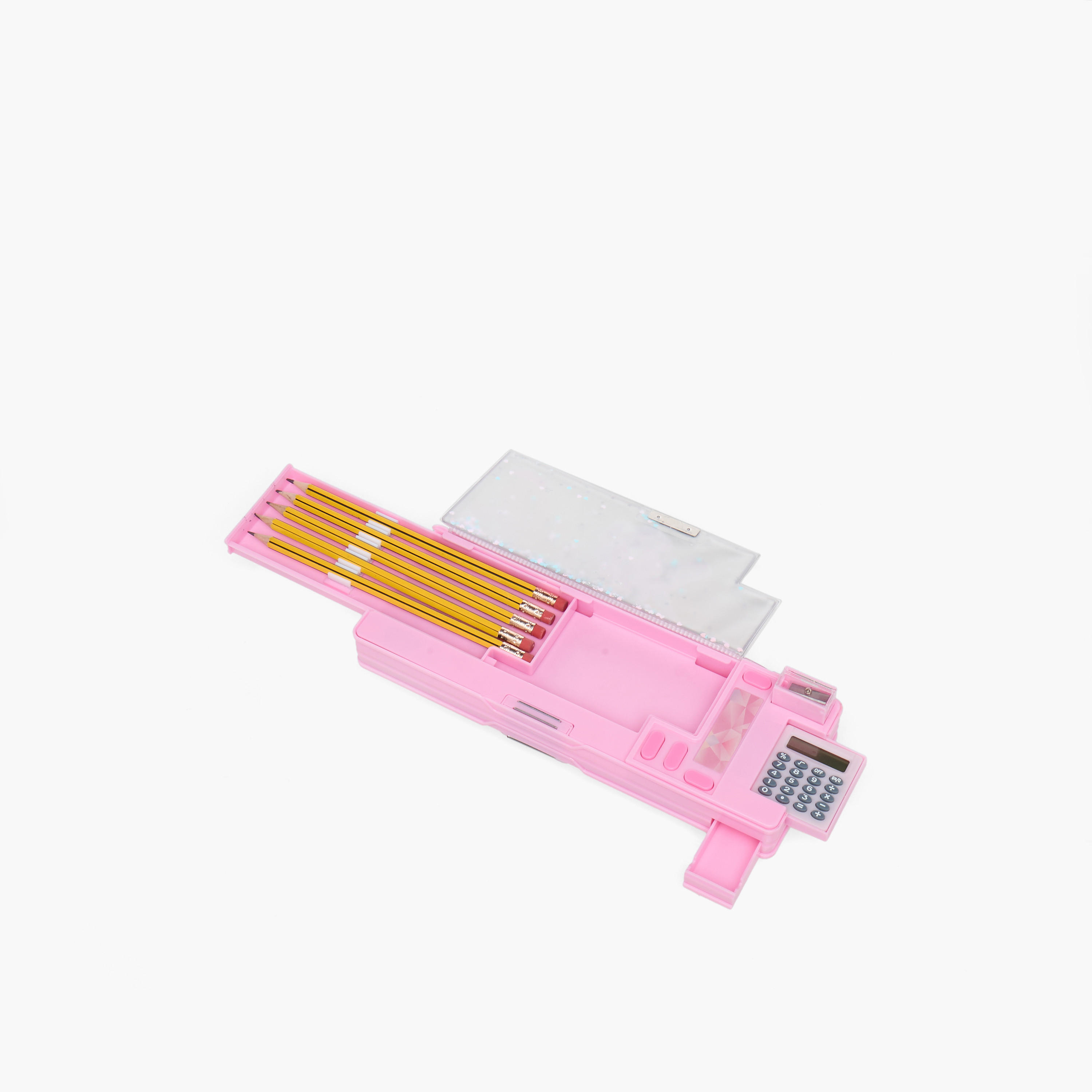 مقلمة مع آلة حاسبة وطبعات من يولو-school-stationery-pencilcases-image-5