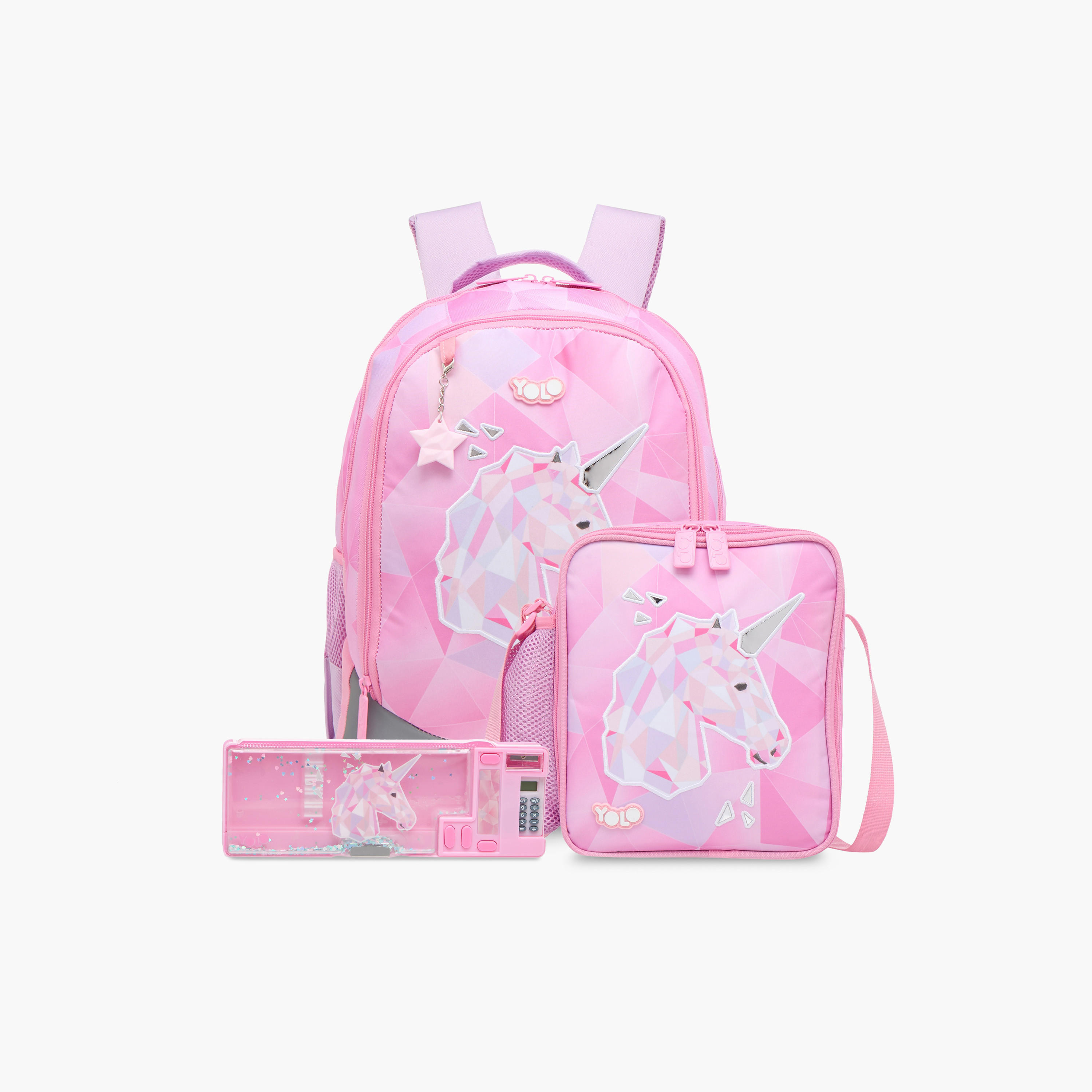 مقلمة مع آلة حاسبة وطبعات من يولو-school-stationery-pencilcases-image-9