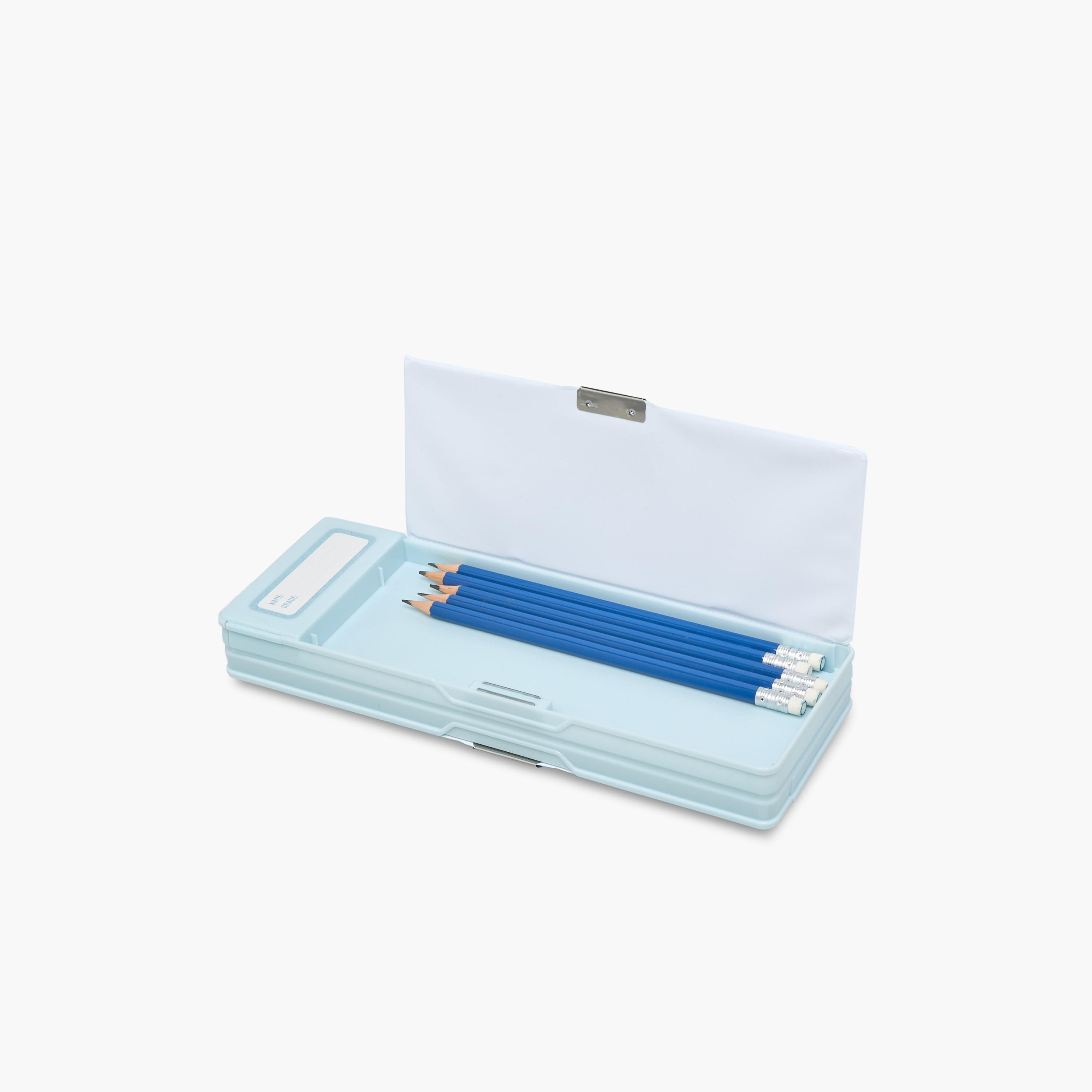 مقلمة بطبعات فراشة مع آلة حاسبة ومبراة من يولو-school-stationery-pencilcases-image-6
