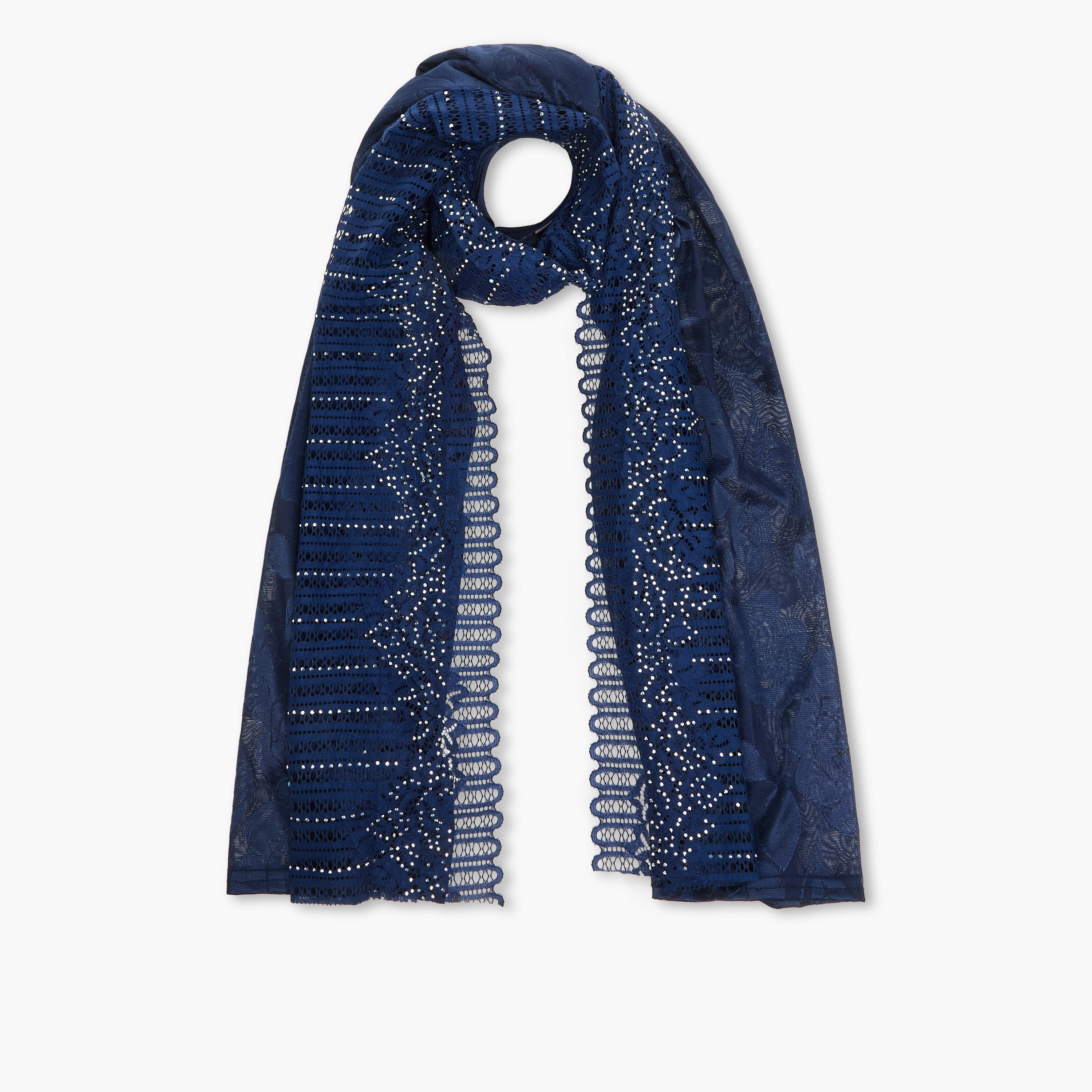 Zora Embellished Floral Lace Scarf-women-clothingaccessories-scarves-image-1