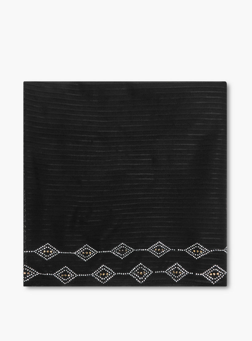 وشاح جيرسي مطاطي مزين من زورا-women-clothingaccessories-scarves-image-2