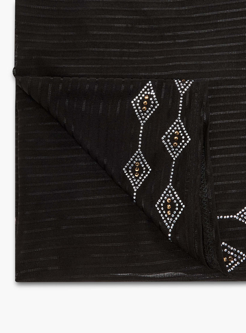 وشاح جيرسي مطاطي مزين من زورا-women-clothingaccessories-scarves-image-3