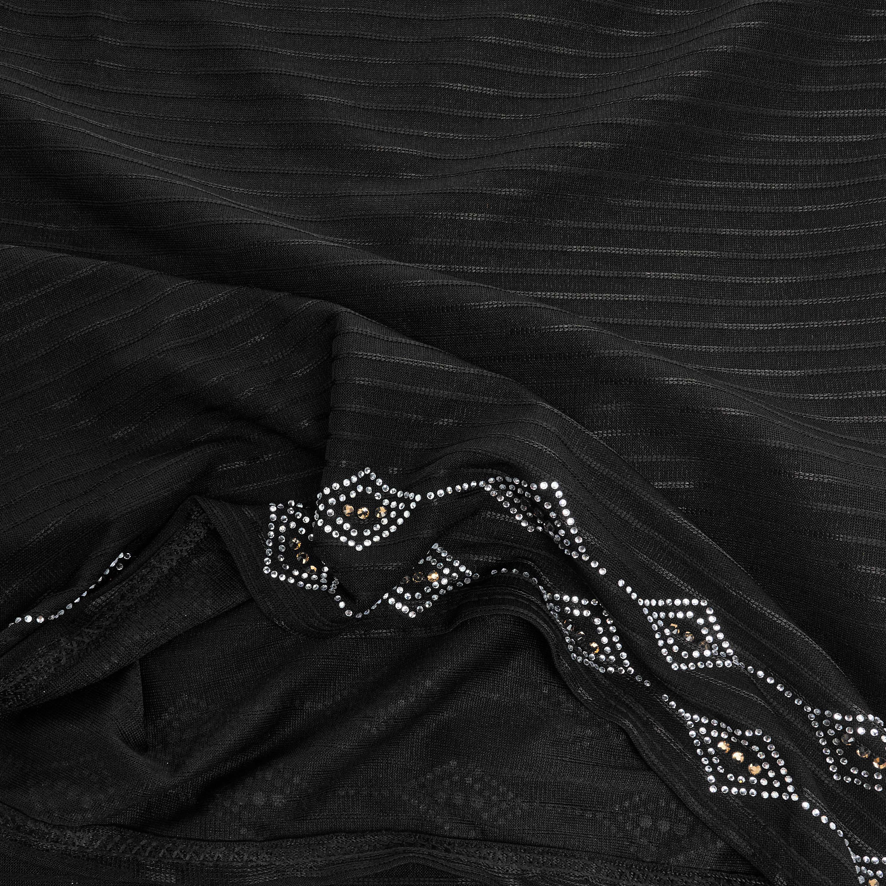 وشاح جيرسي مطاطي مزين من زورا-women-clothingaccessories-scarves-image-4