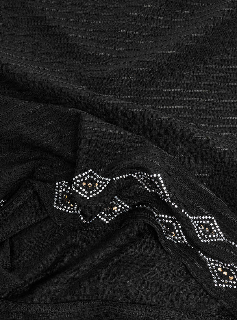 وشاح جيرسي مطاطي مزين من زورا-women-clothingaccessories-scarves-image-4