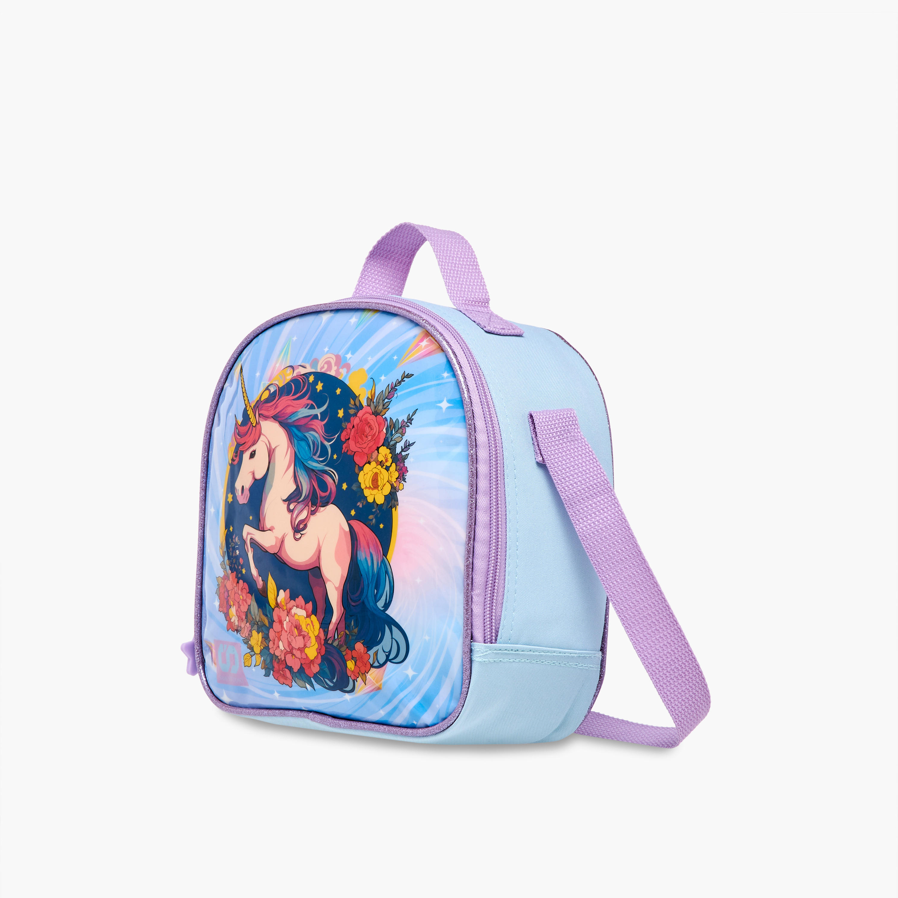 SAMI STUDIO 5-Piece Unicorn Print Trolley Backpack Set - 34x20x48 cms-school-bagsandbackpacks-trolleybags-image-29