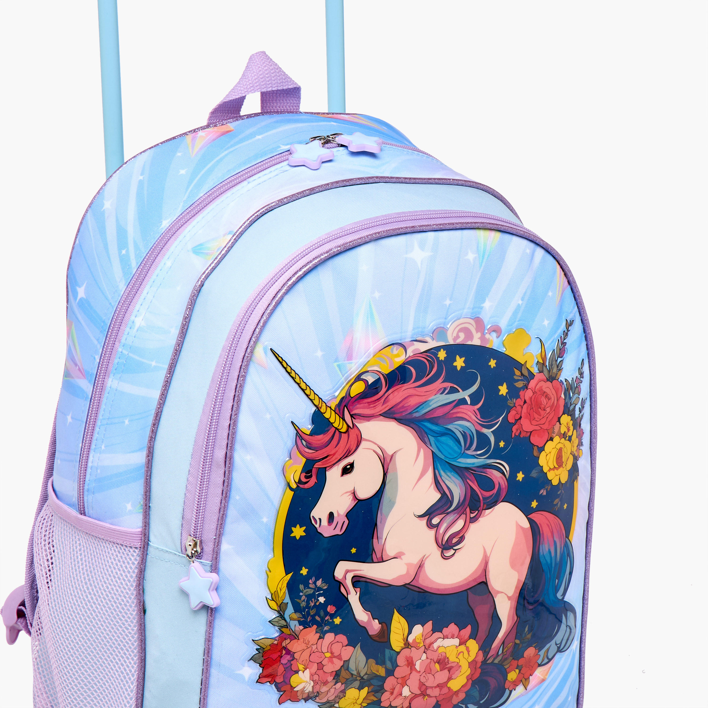 SAMI STUDIO 5-Piece Unicorn Print Trolley Backpack Set - 34x20x48 cms-school-bagsandbackpacks-trolleybags-image-11