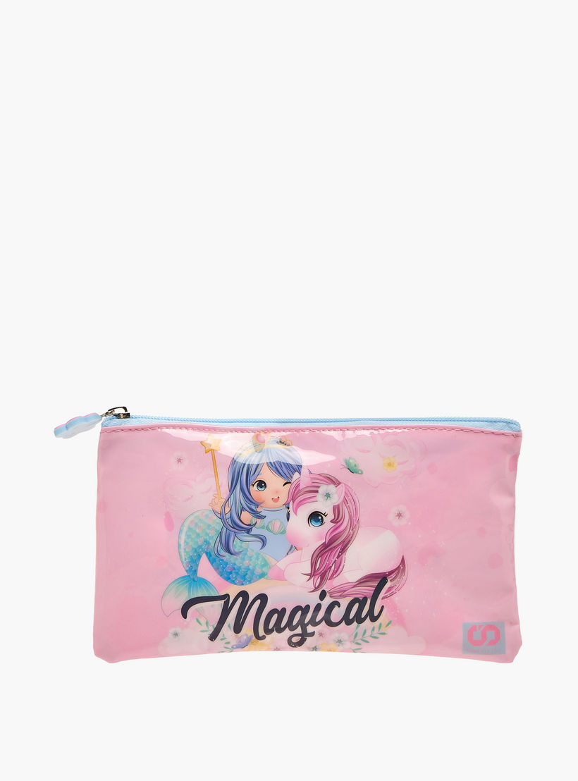 SAMI STUDIO Mermaid Trolley Bag for Girls 5-8 Years with Padded Shoulder Straps -school-bagsandbackpacks-trolleybags-image-14