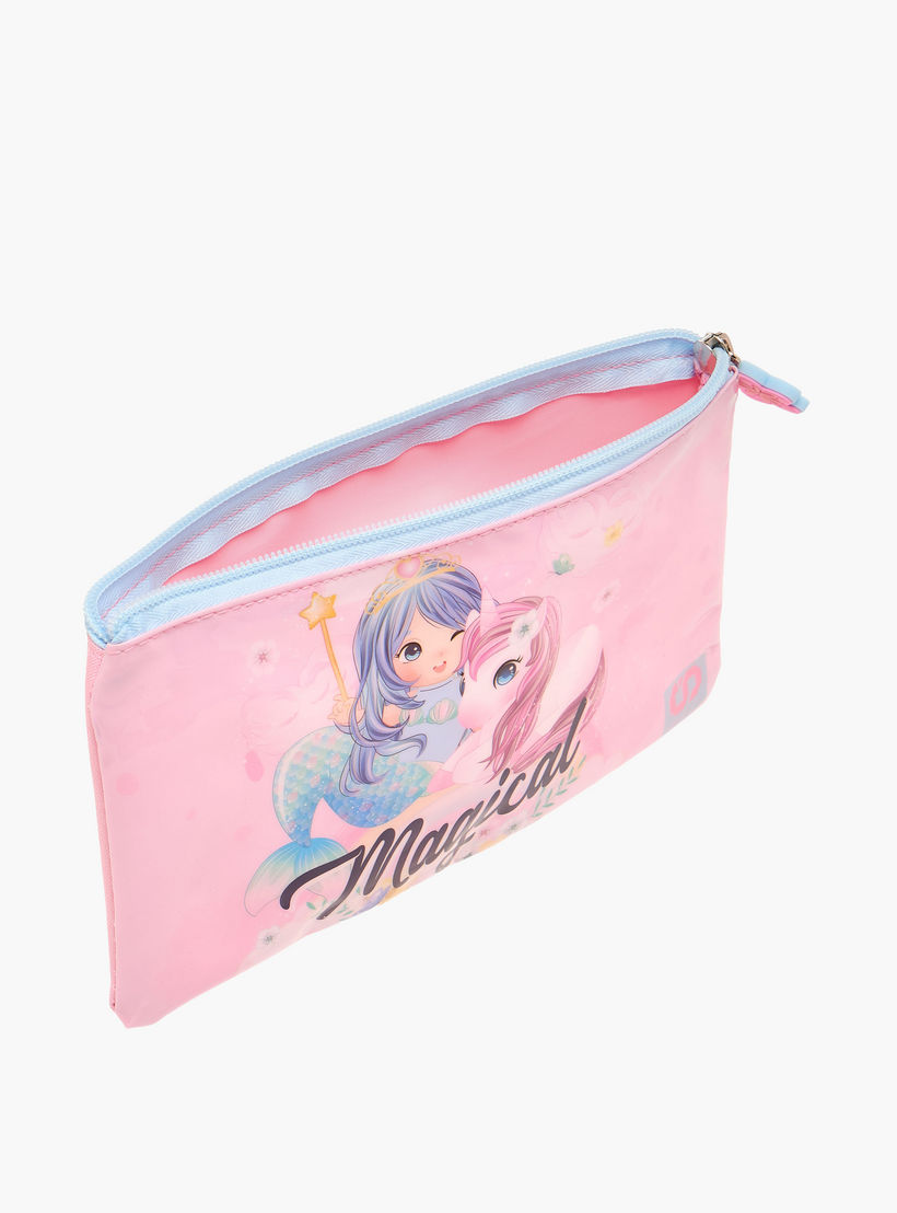 SAMI STUDIO Mermaid Trolley Bag for Girls 5-8 Years with Padded Shoulder Straps -school-bagsandbackpacks-trolleybags-image-15