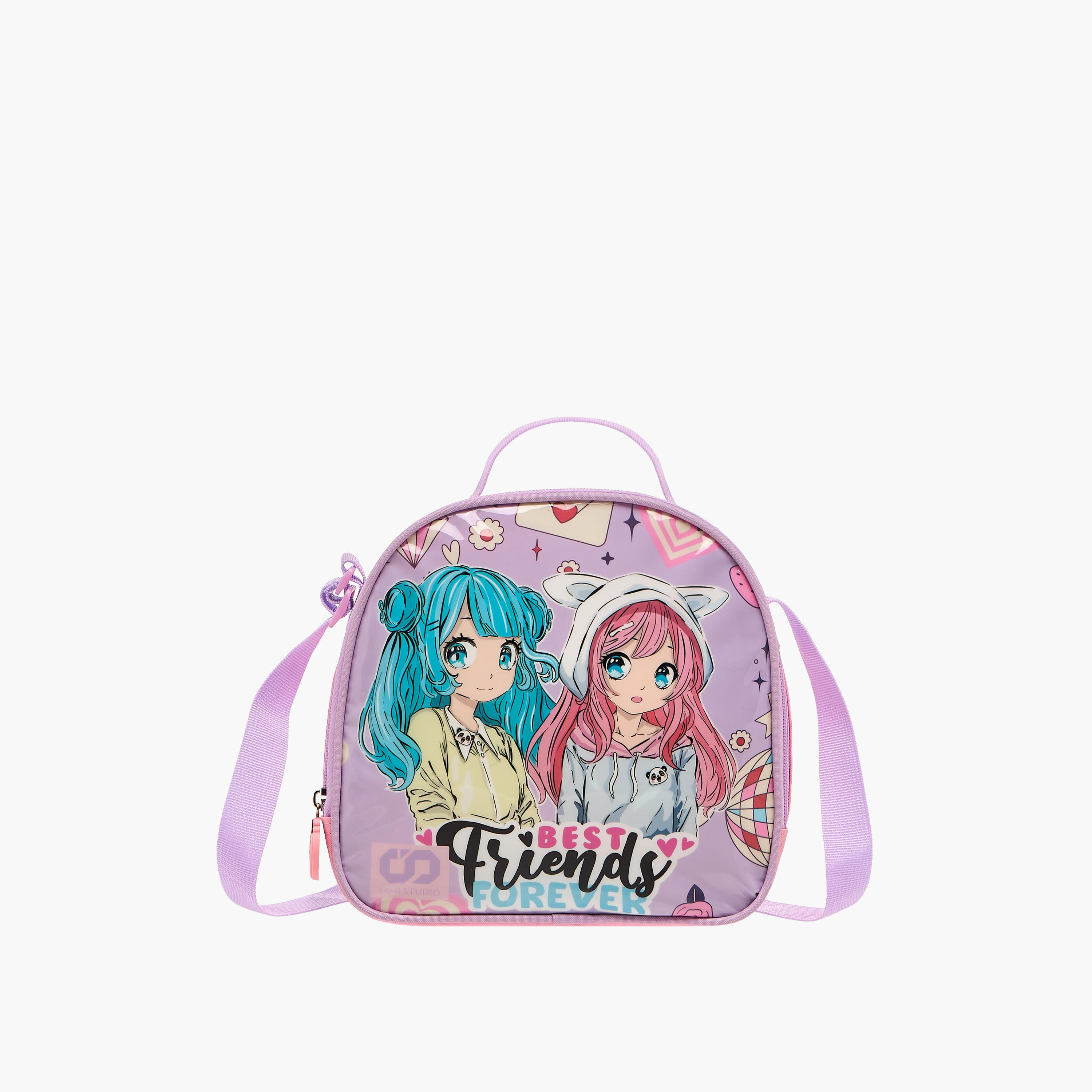 SAMI STUDIO Printed 5-Piece School Trolley Bag Set for Girls 5-8 Years with Lunch Bag and Pencil Pouch -school-bagsandbackpacks-trolleybags-image-13
