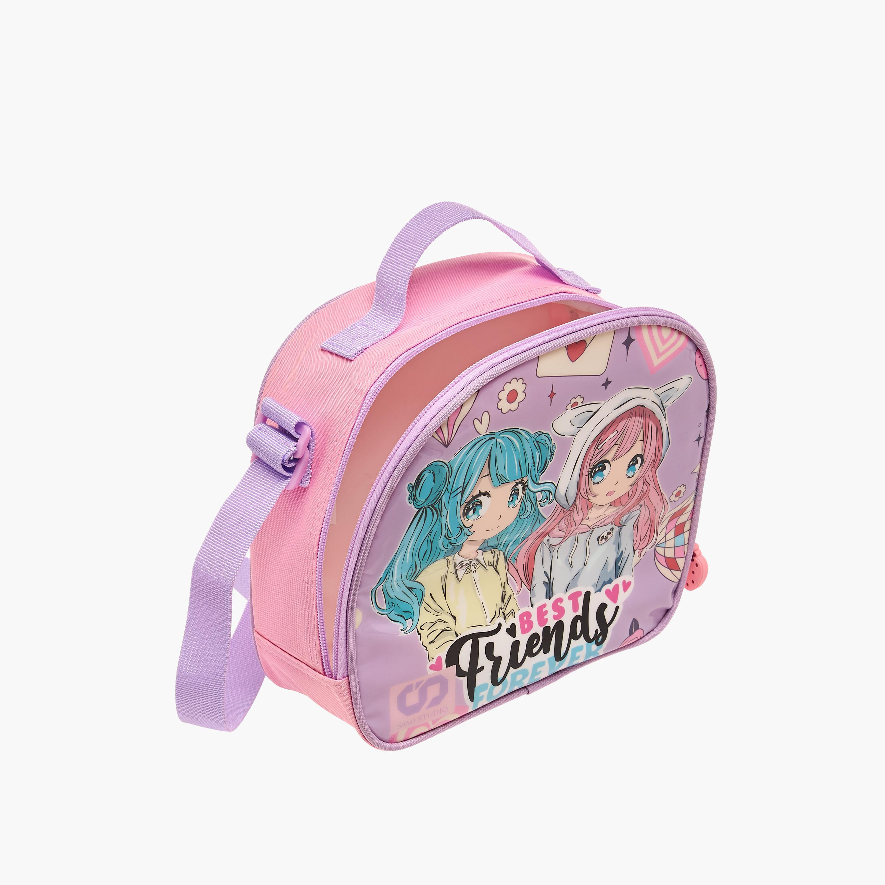 SAMI STUDIO Printed 5-Piece School Trolley Bag Set for Girls 5-8 Years with Lunch Bag and Pencil Pouch -school-bagsandbackpacks-trolleybags-image-15