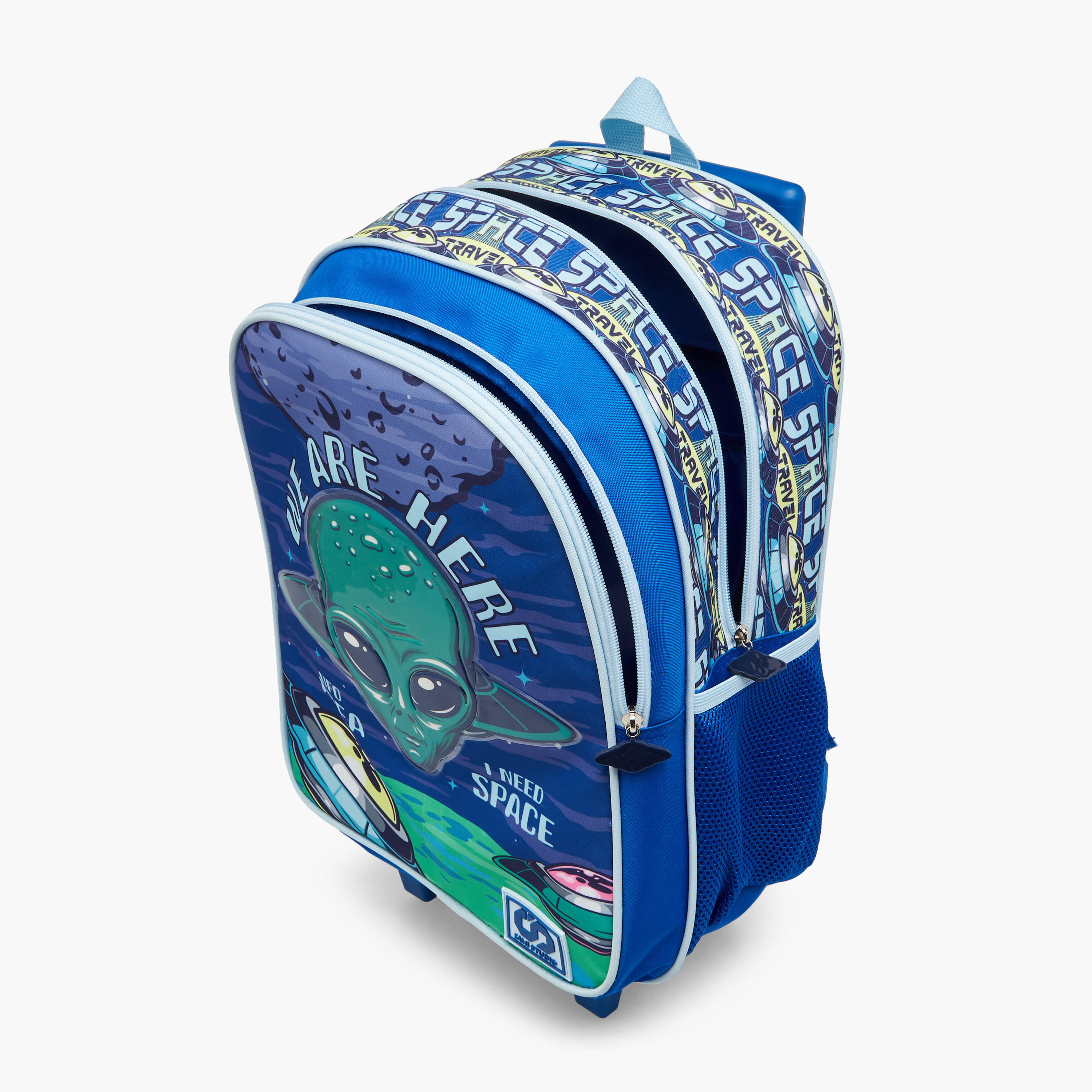 SAMI STUDIO Space 5-Piece School Trolley Bag Set for Kids 5-8 Years with Lunch Bag and Pencil Pouch -school-bagsandbackpacks-trolleybags-image-15