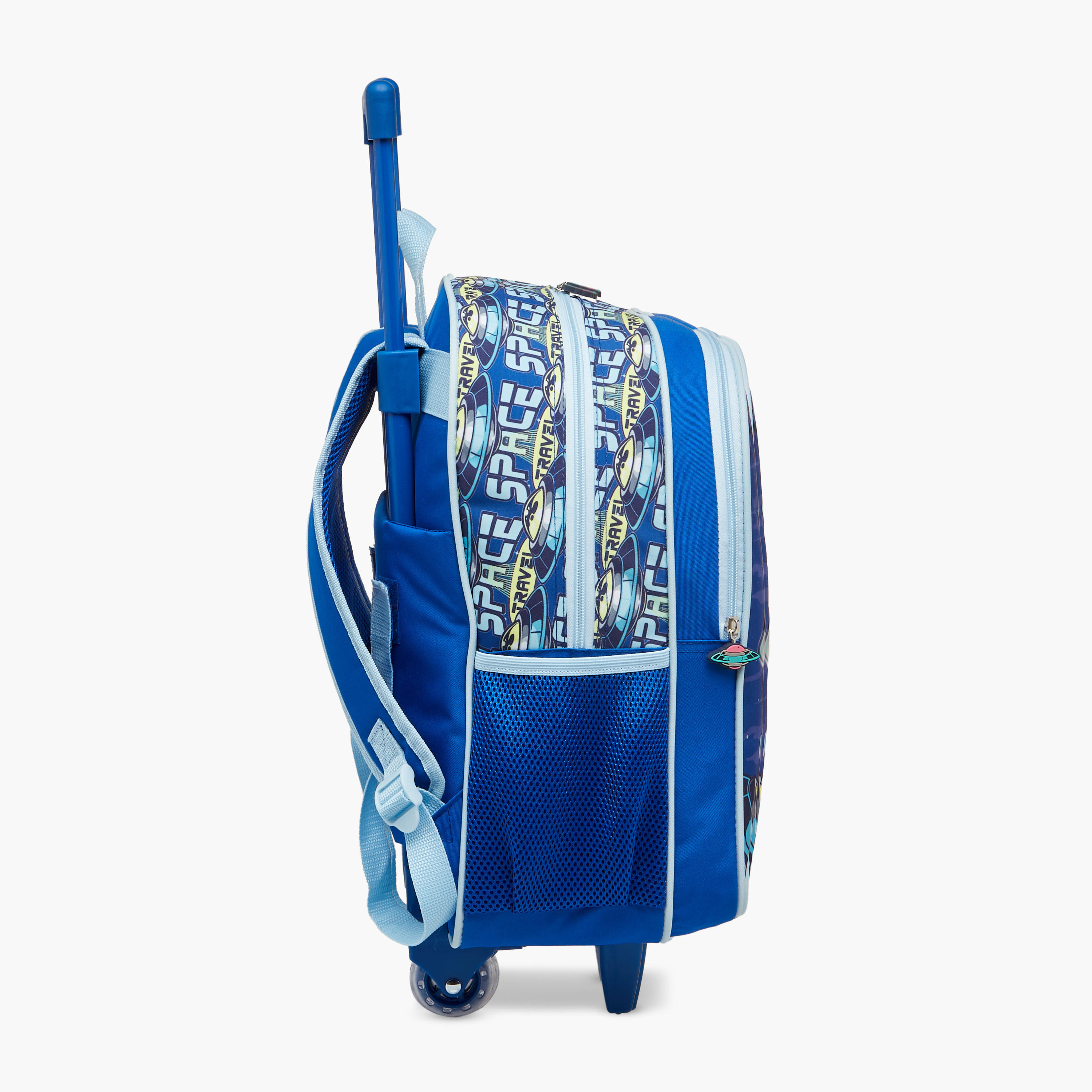 SAMI STUDIO Space 5-Piece School Trolley Bag Set for Kids 5-8 Years with Lunch Bag and Pencil Pouch -school-bagsandbackpacks-trolleybags-image-4
