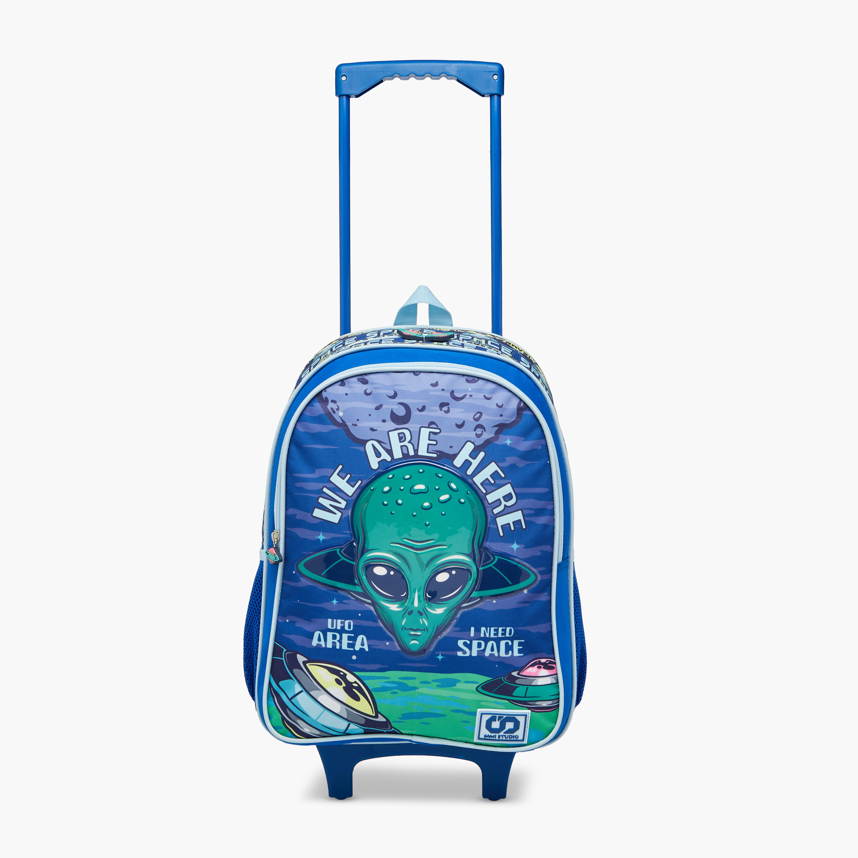 SAMI STUDIO Space 5-Piece School Trolley Bag Set for Kids 5-8 Years with Lunch Bag and Pencil Pouch -school-bagsandbackpacks-trolleybags-image-8