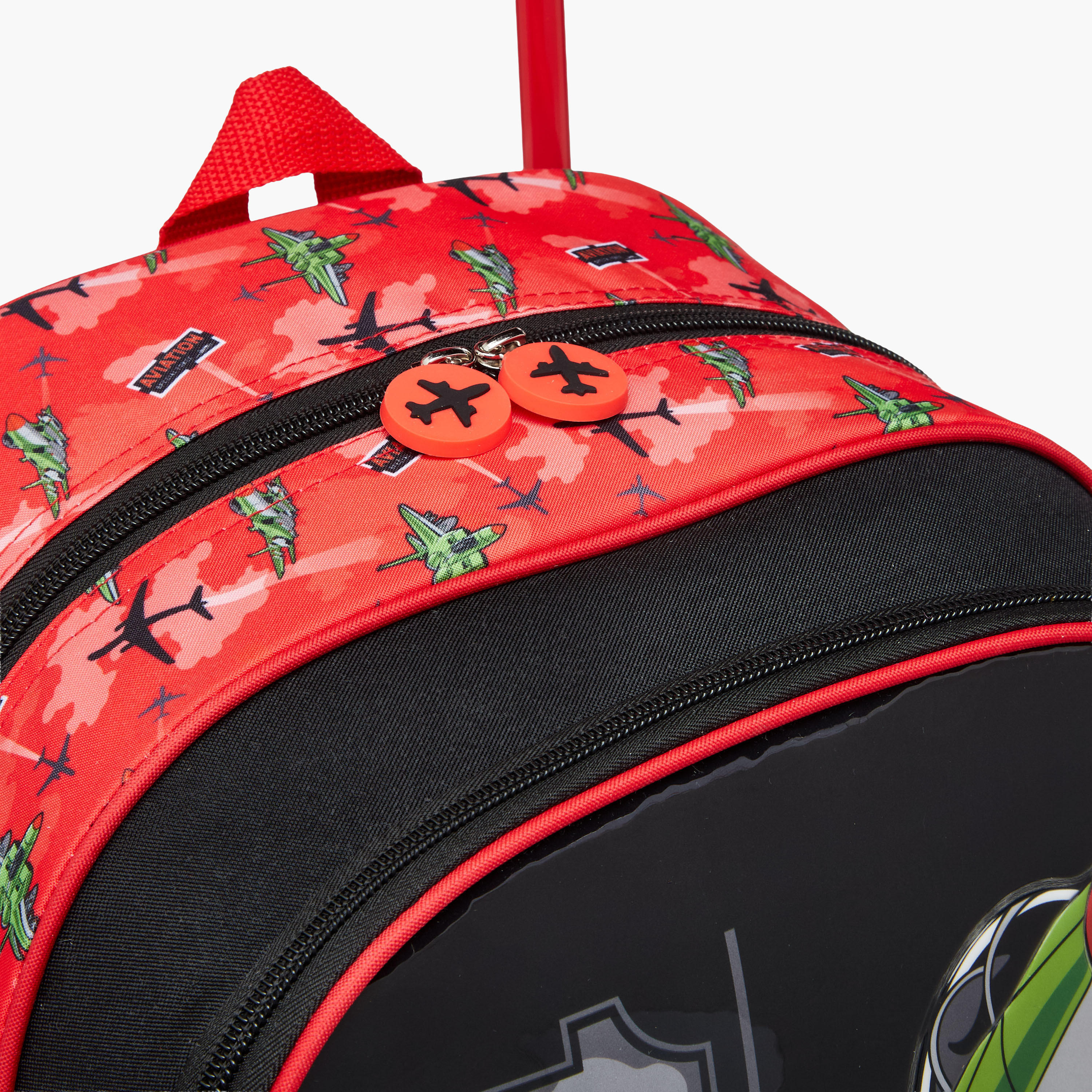 SAMI STUDIO Space 5-Piece School Trolley Bag Set for Kids 5-8 Years with Lunch Bag and Pencil Pouch -school-bagsandbackpacks-trolleybags-image-10