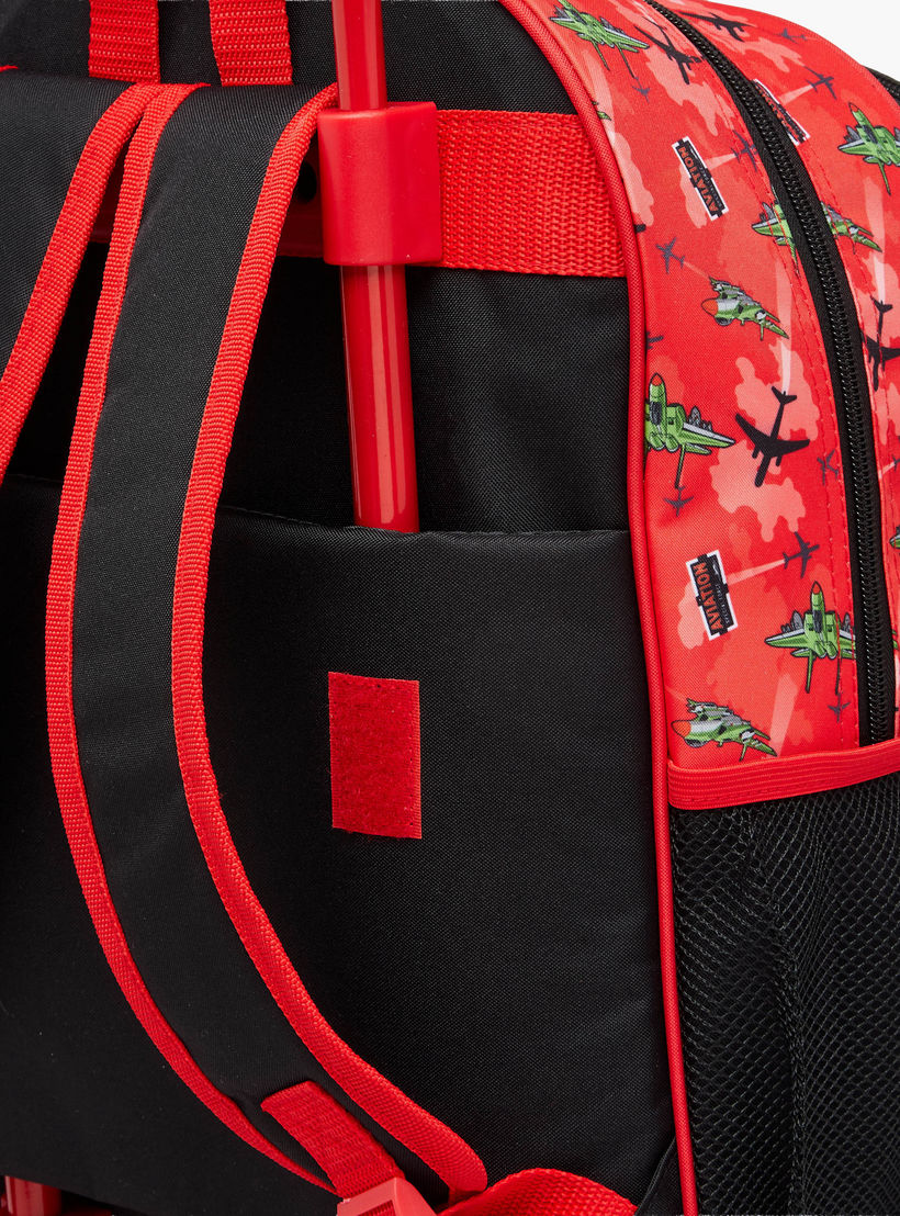 SAMI STUDIO Space 5-Piece School Trolley Bag Set for Kids 5-8 Years with Lunch Bag and Pencil Pouch -school-bagsandbackpacks-trolleybags-image-12