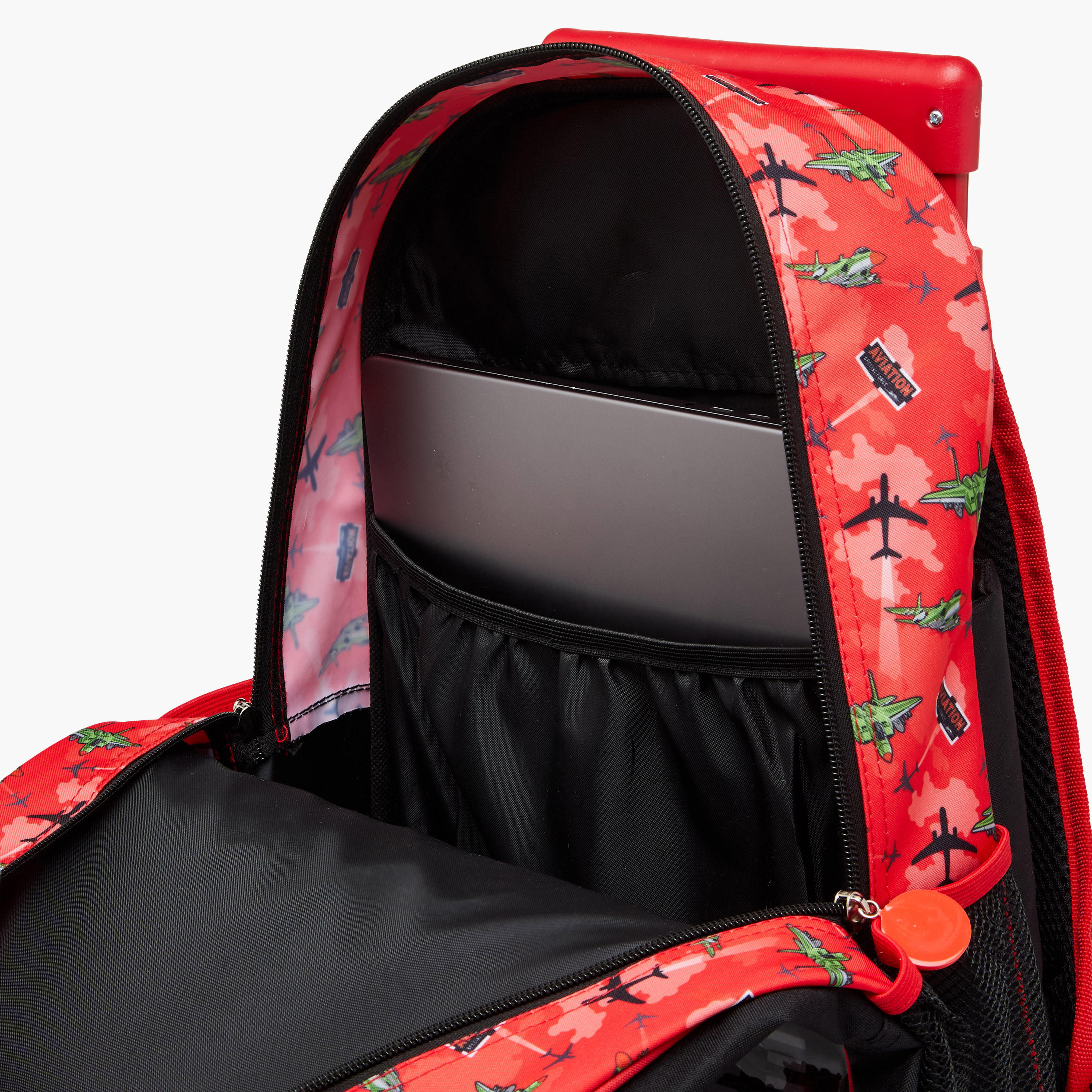 SAMI STUDIO Space 5-Piece School Trolley Bag Set for Kids 5-8 Years with Lunch Bag and Pencil Pouch -school-bagsandbackpacks-trolleybags-image-16