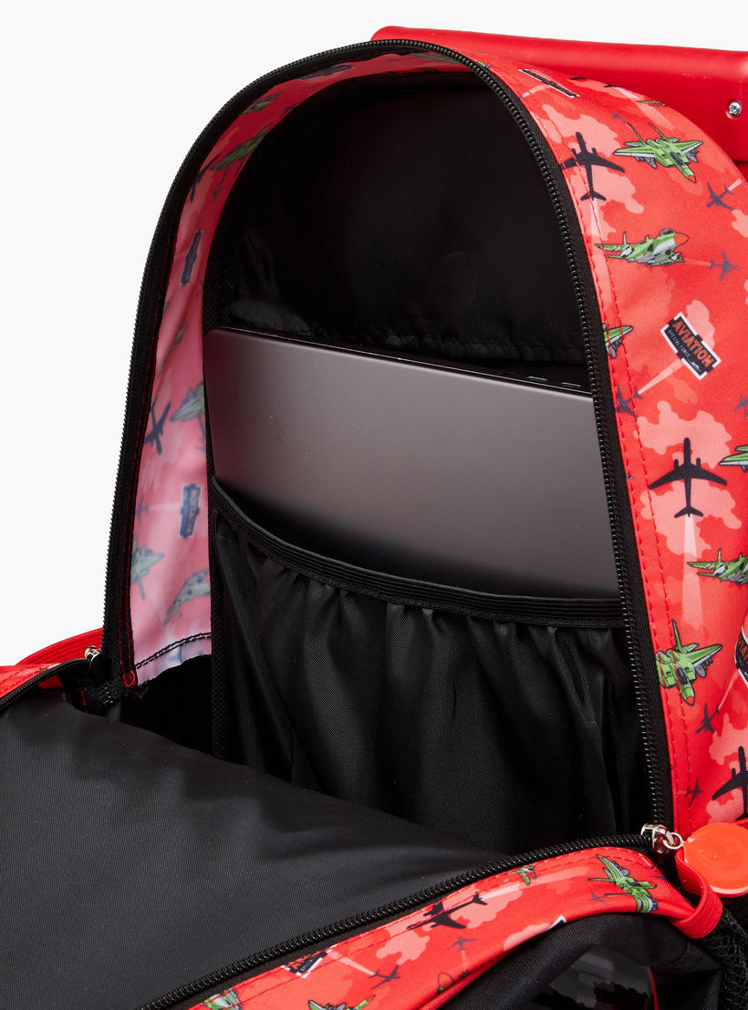 SAMI STUDIO Space 5-Piece School Trolley Bag Set for Kids 5-8 Years with Lunch Bag and Pencil Pouch -school-bagsandbackpacks-trolleybags-image-16
