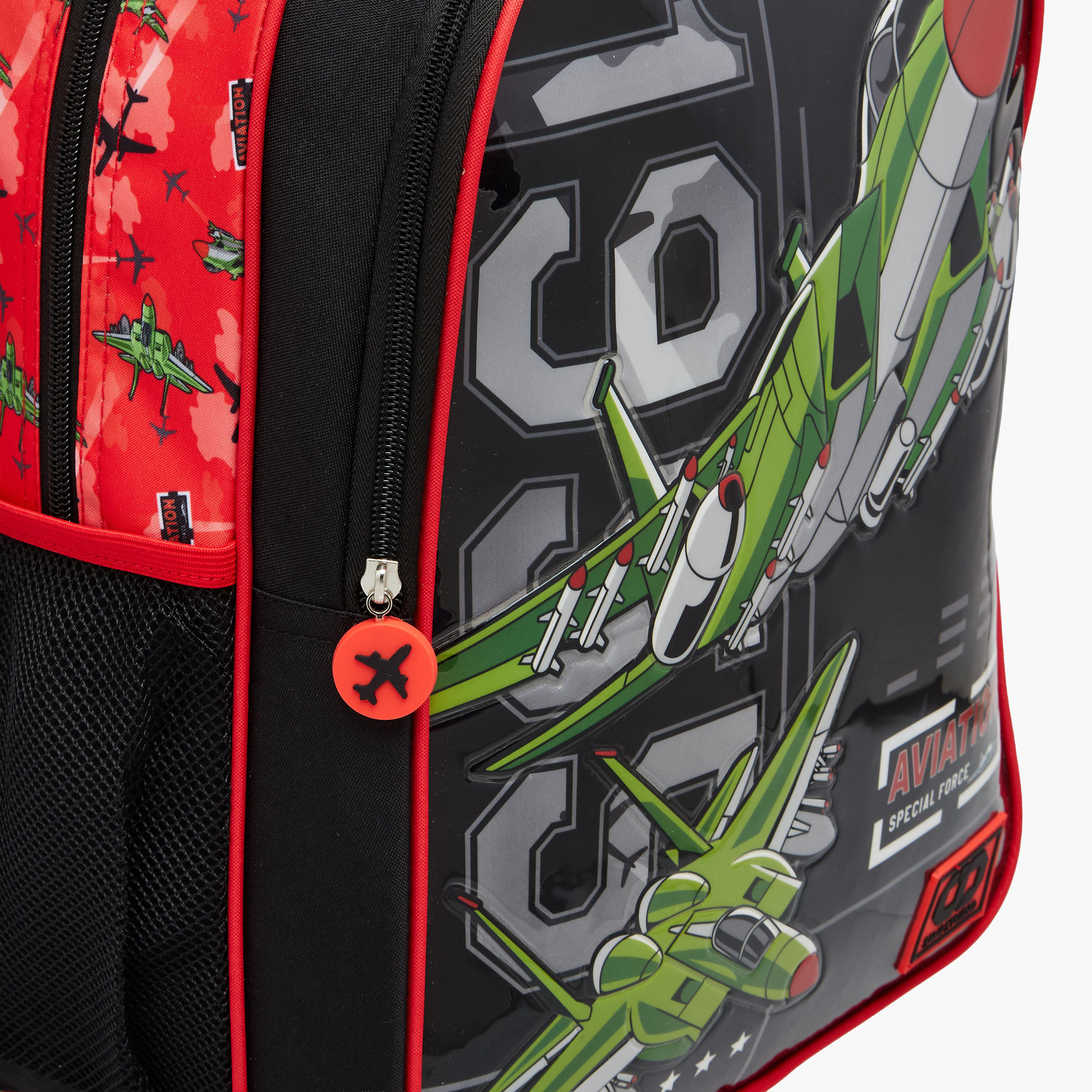 SAMI STUDIO Space 5-Piece School Trolley Bag Set for Kids 5-8 Years with Lunch Bag and Pencil Pouch -school-bagsandbackpacks-trolleybags-image-9