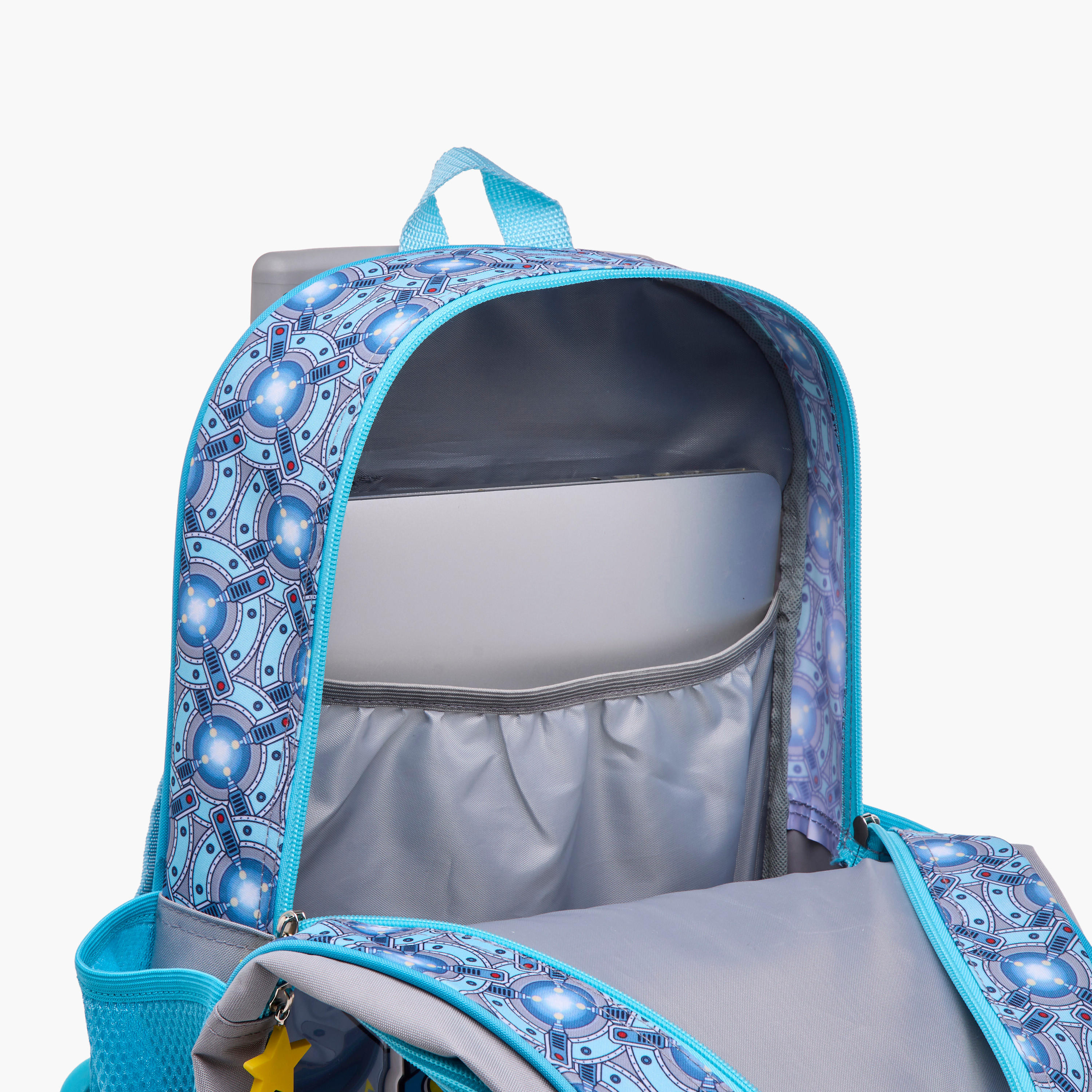 SAMI STUDIO Gaming 5-Piece School Trolley Bag Set for Kids 5-8 Years with Lunch Bag and Pencil Pouch -school-bagsandbackpacks-trolleybags-image-16