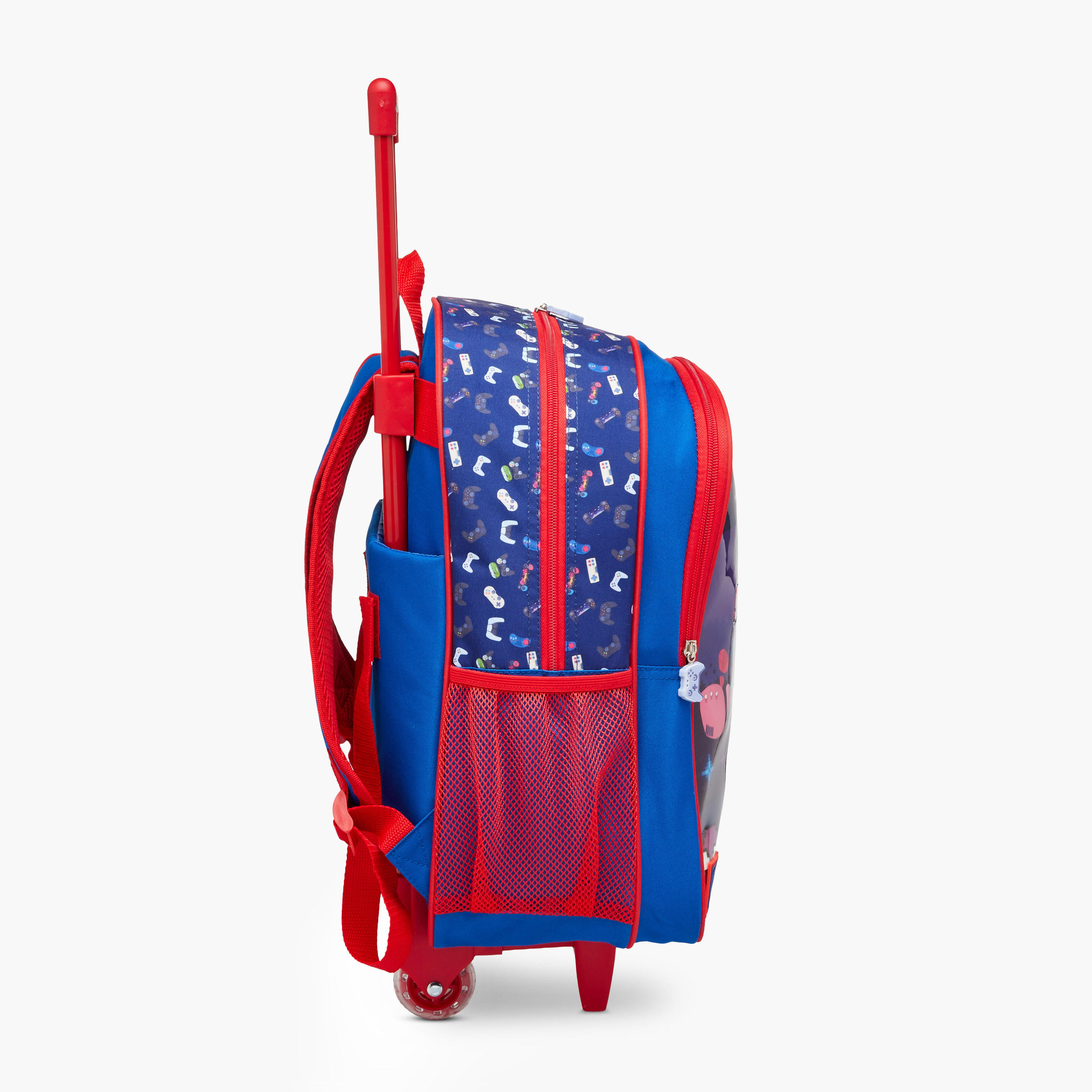 SAMI STUDIO Gaming 5-Piece School Trolley Bag Set for Kids 5-8 Years with Lunch Bag and Pencil Pouch -school-bagsandbackpacks-trolleybags-image-9