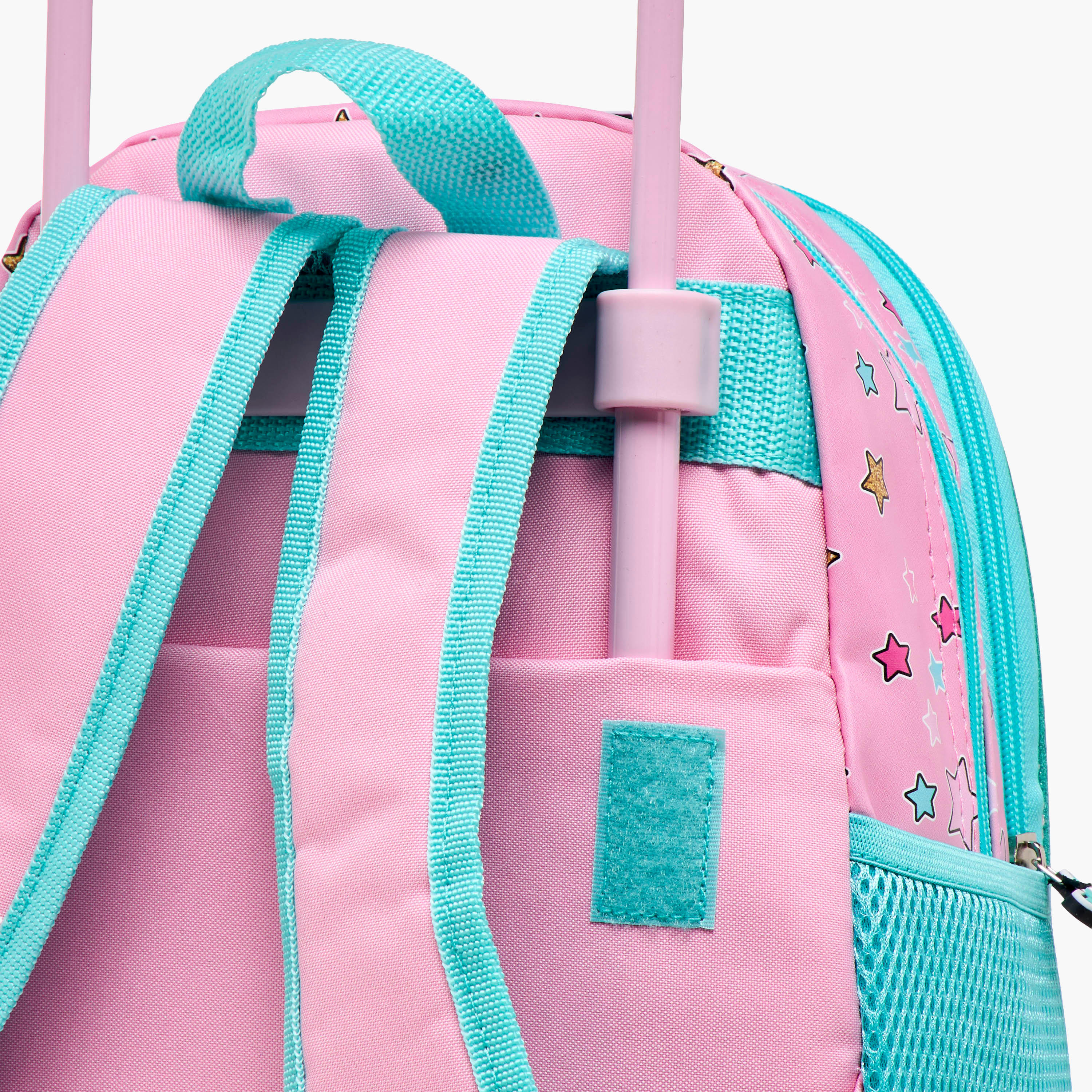 طقم شنطة ظهر ترولي 12 بوصة 3 قطع بطبعات يونيكورن من سامي ستوديو - 31x23x10 سم-school-bagsandbackpacks-trolleybags-image-14