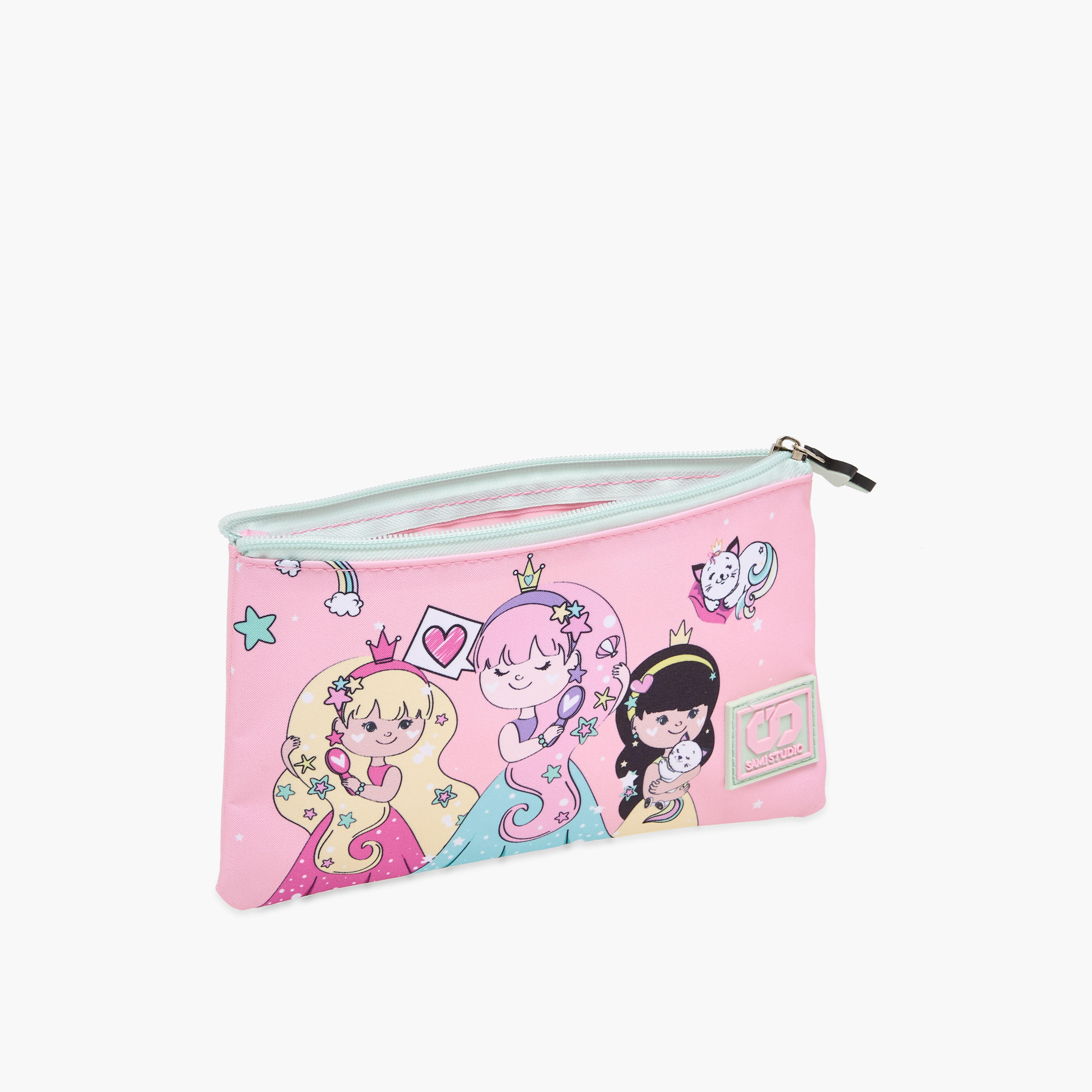 SAMI STUDIO Printed 3-Piece School Trolley Bag Set for Girls 2-5 Years with Lunch Bag and Pencil Pouch -school-bagsandbackpacks-trolleybags-image-14