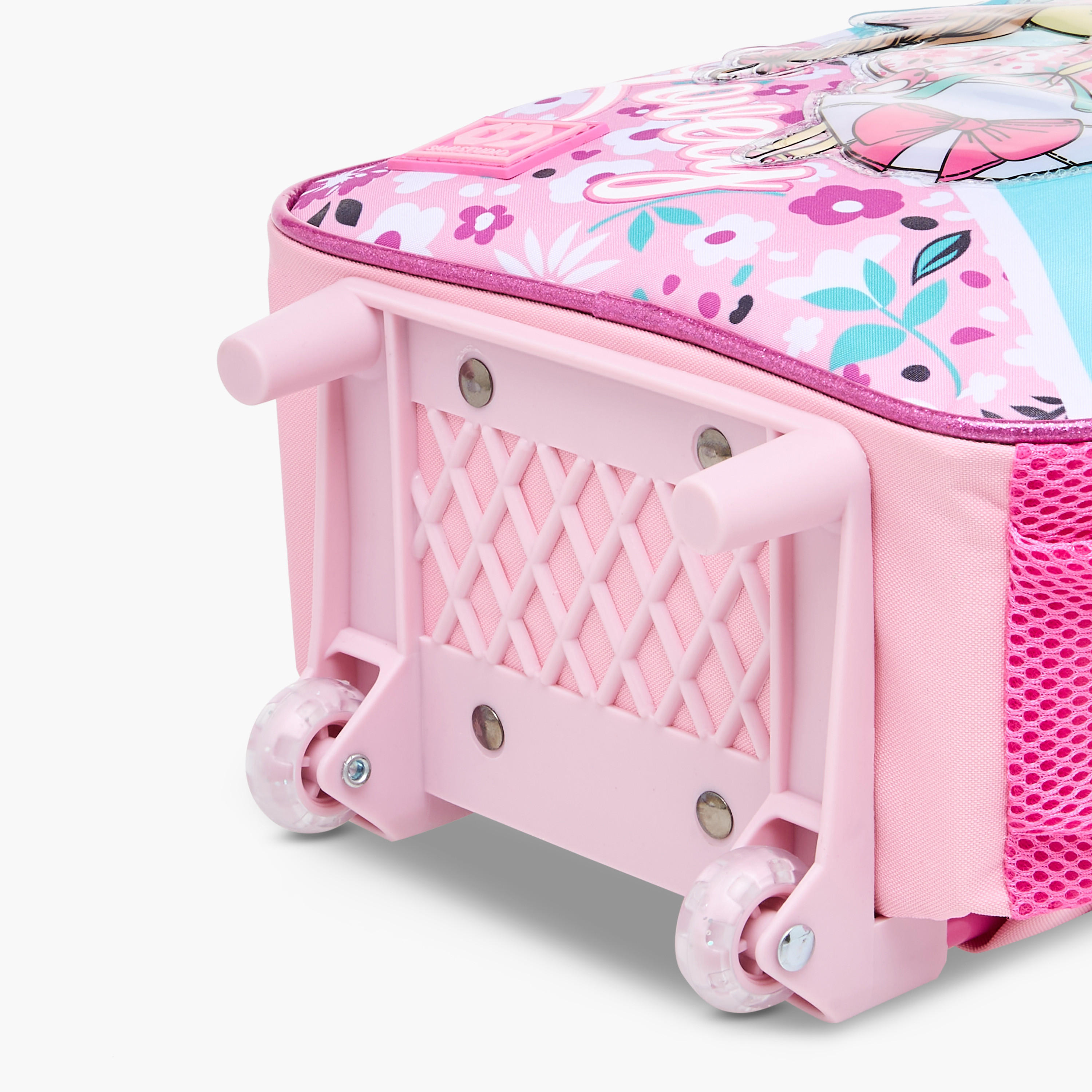 SAMI STUDIO Printed 3-Piece School Trolley Bag Set for Girls 2-5 Years with Lunch Bag and Pencil Pouch -school-bagsandbackpacks-trolleybags-image-17
