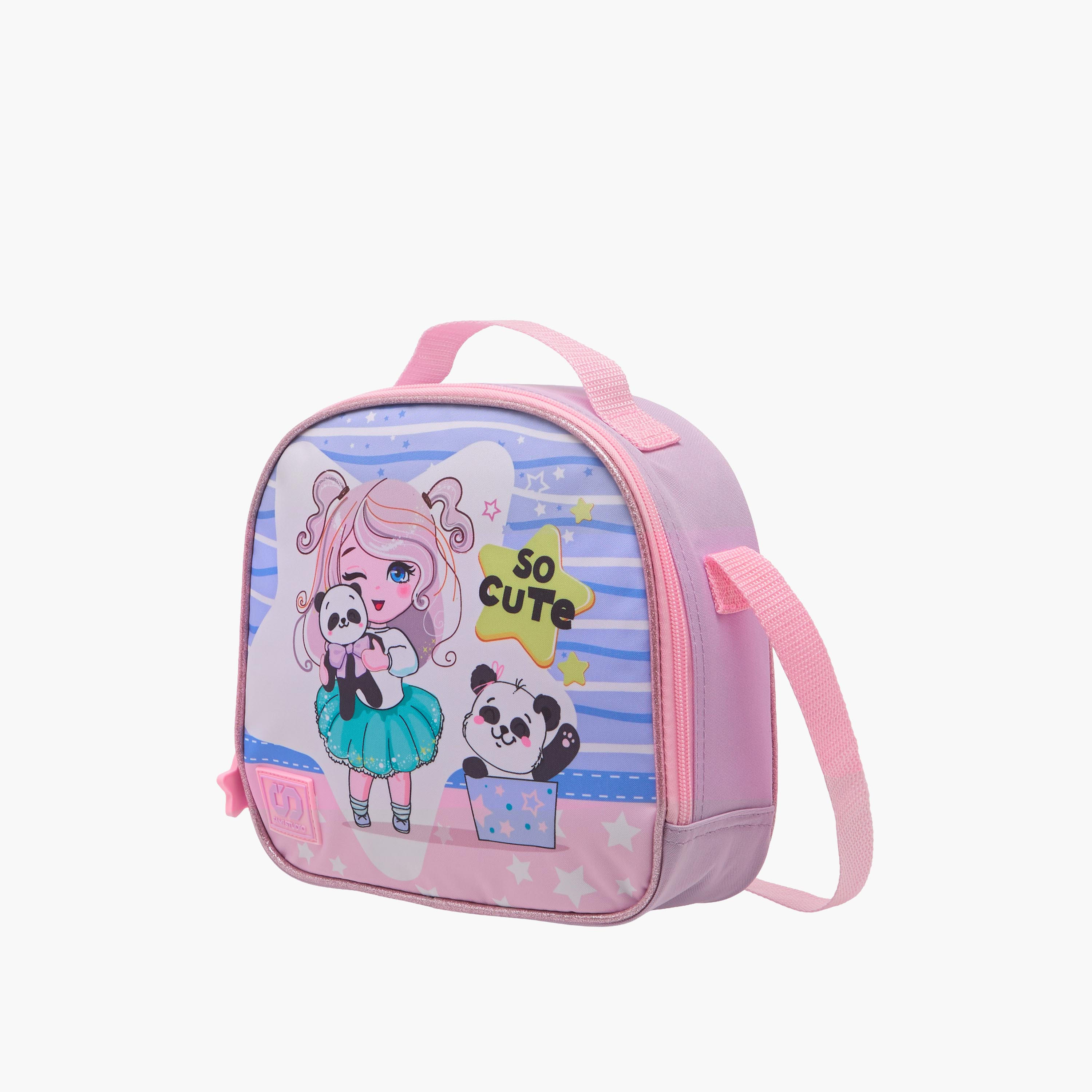 SAMI STUDIO Printed 3-Piece School Trolley Bag Set for Girls 5-8 Years with Lunch Bag and Pencil Pouch -school-bagsandbackpacks-trolleybags-image-15