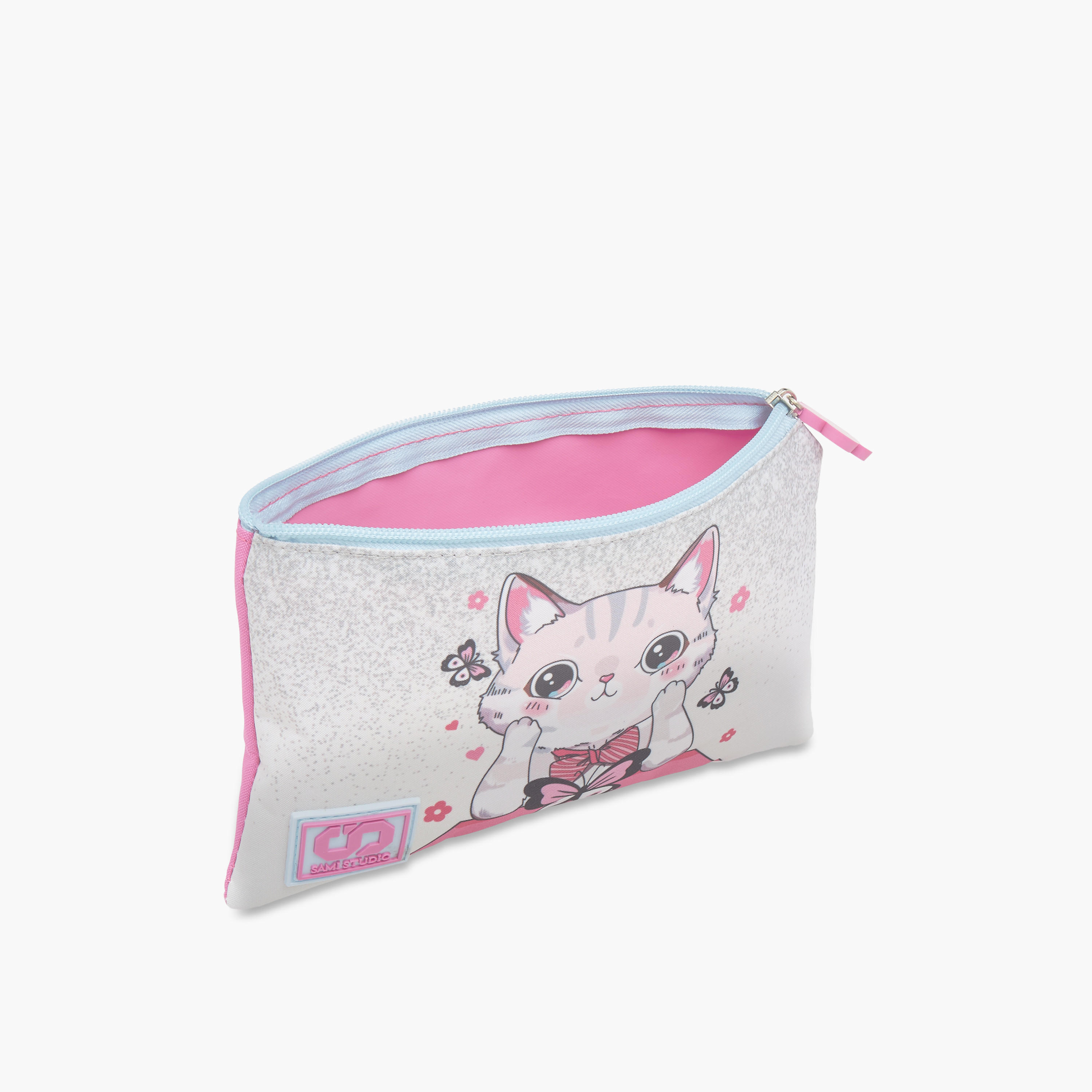 SAMI STUDIO Cats Trolley Bag for Girls 5-8 Years with Padded Shoulder Straps -school-bagsandbackpacks-trolleybags-image-21