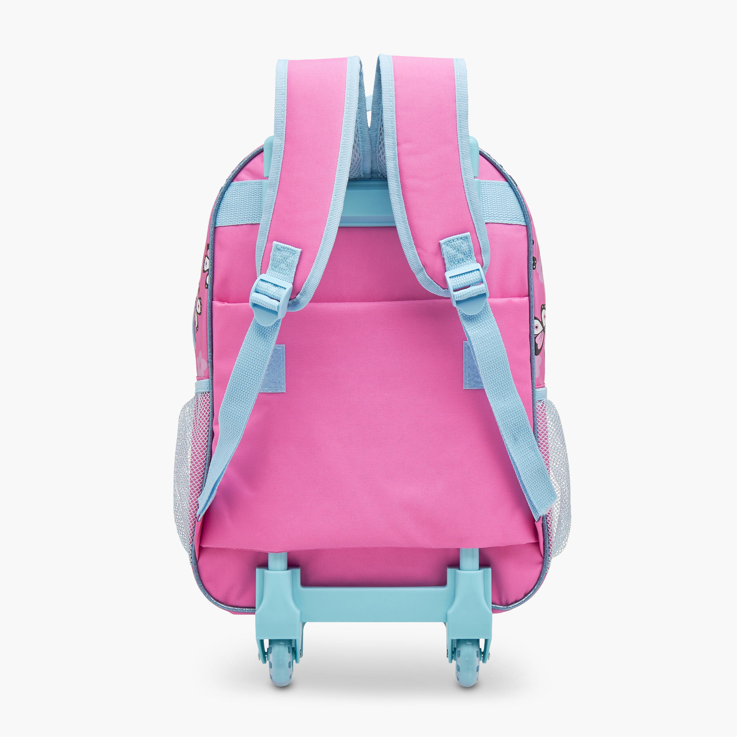 SAMI STUDIO Cats Trolley Bag for Girls 5-8 Years with Padded Shoulder Straps -school-bagsandbackpacks-trolleybags-image-6