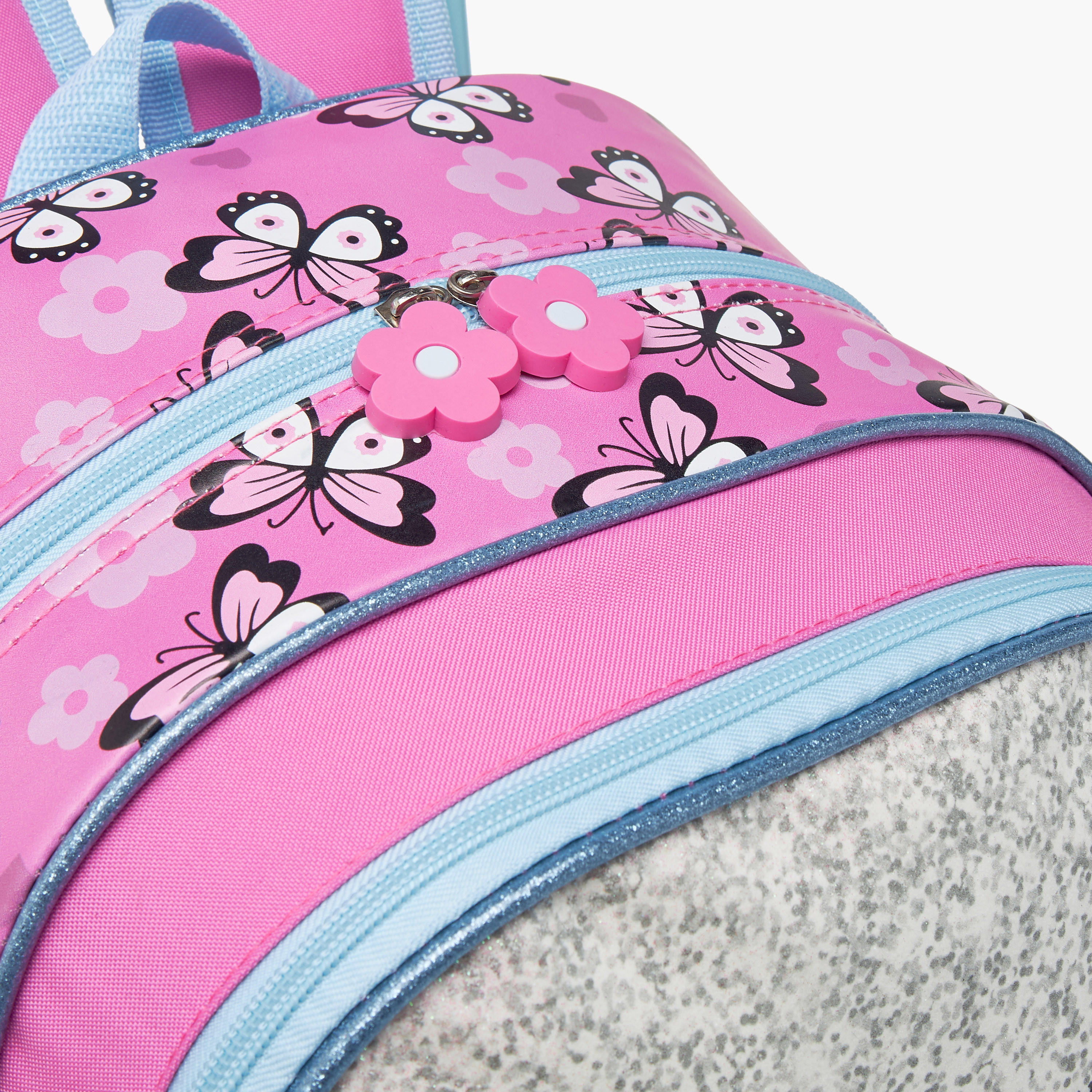 SAMI STUDIO Cats Trolley Bag for Girls 5-8 Years with Padded Shoulder Straps -school-bagsandbackpacks-trolleybags-image-9