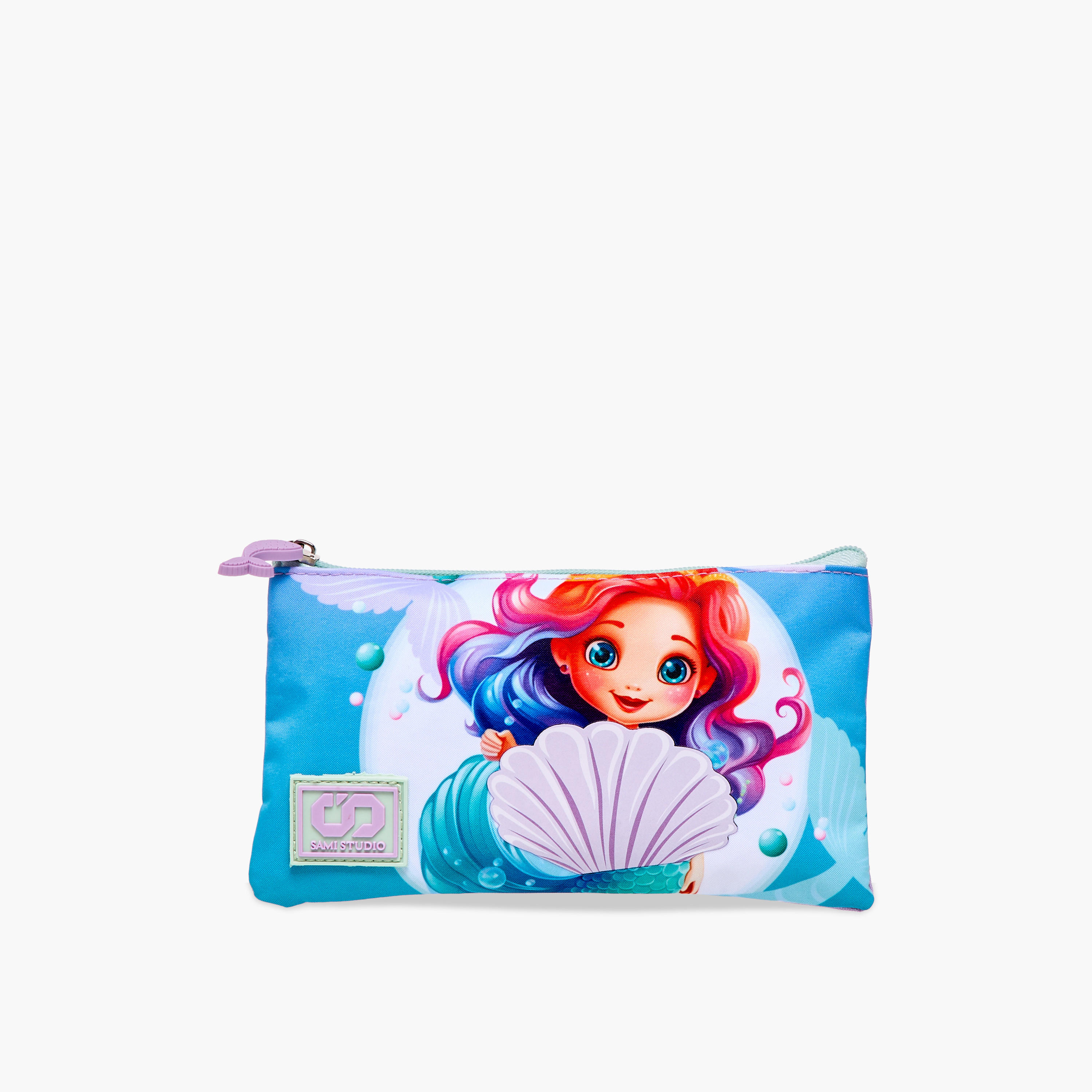 SAMI STUDIO 3-Piece Mermaid Print 16-inch Backpack Set - 31x23x10 cms-school-bagsandbackpacks-backpacks-image-16