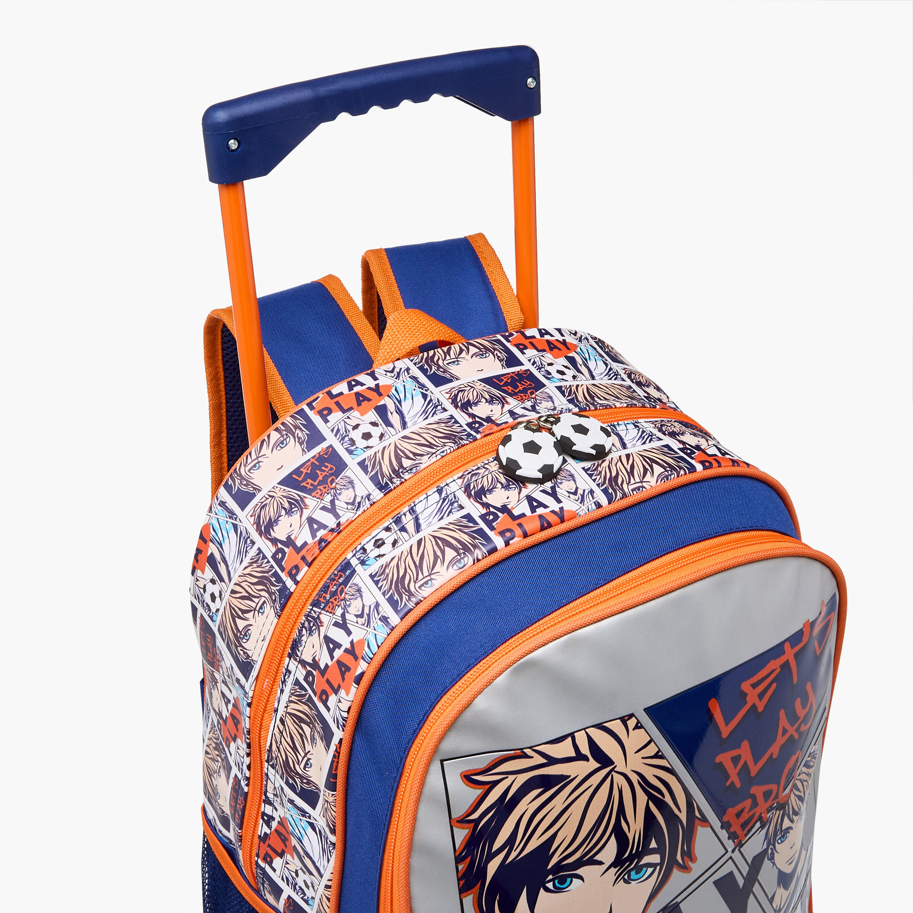 SAMI STUDIO Printed 3-Piece School Trolley Bag Set for Girls 5-8 Years with Lunch Bag and Pencil Pouch -school-bagsandbackpacks-trolleybags-image-10