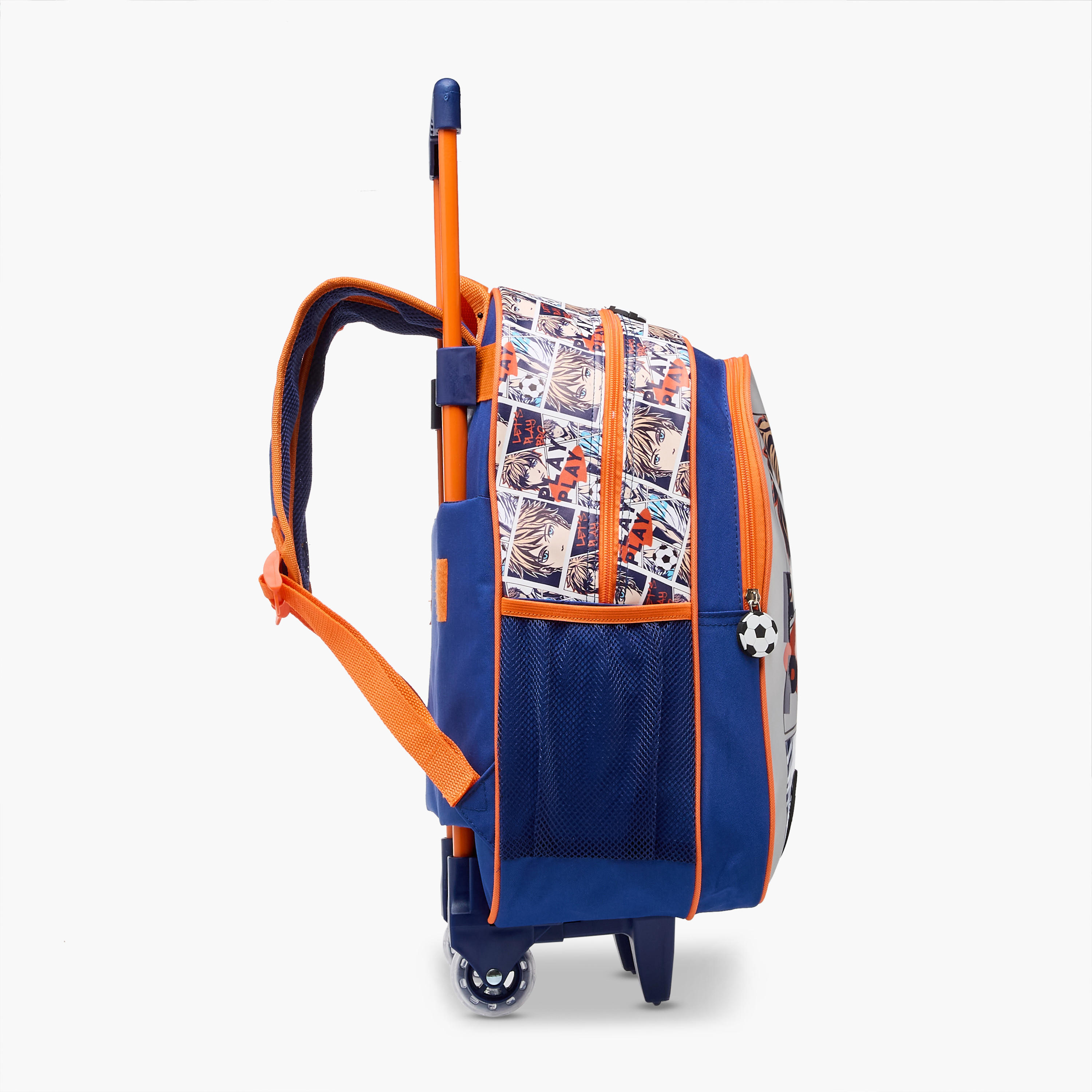 SAMI STUDIO Printed 3-Piece School Trolley Bag Set for Girls 5-8 Years with Lunch Bag and Pencil Pouch -school-bagsandbackpacks-trolleybags-image-9