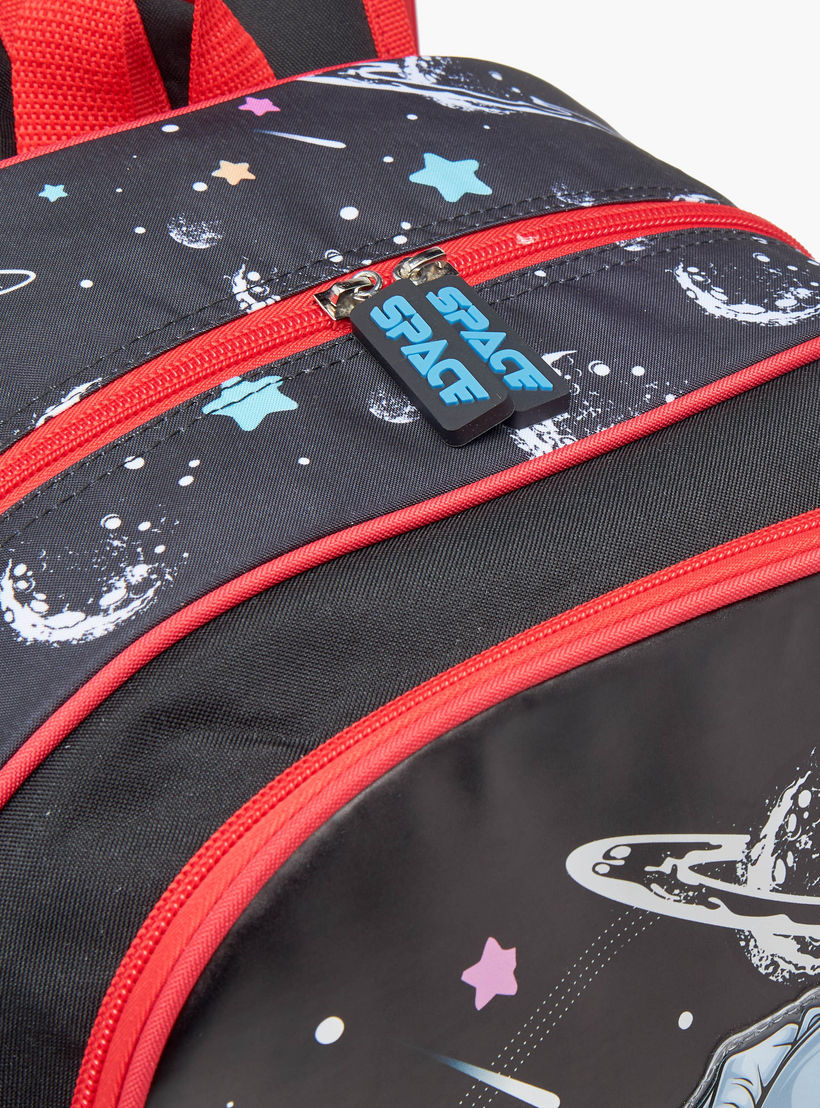 SAMI STUDIO Space 3-Piece School Trolley Bag Set for Kids 5-8 Years with Lunch Bag and Pencil Pouch -school-bagsandbackpacks-trolleybags-image-11