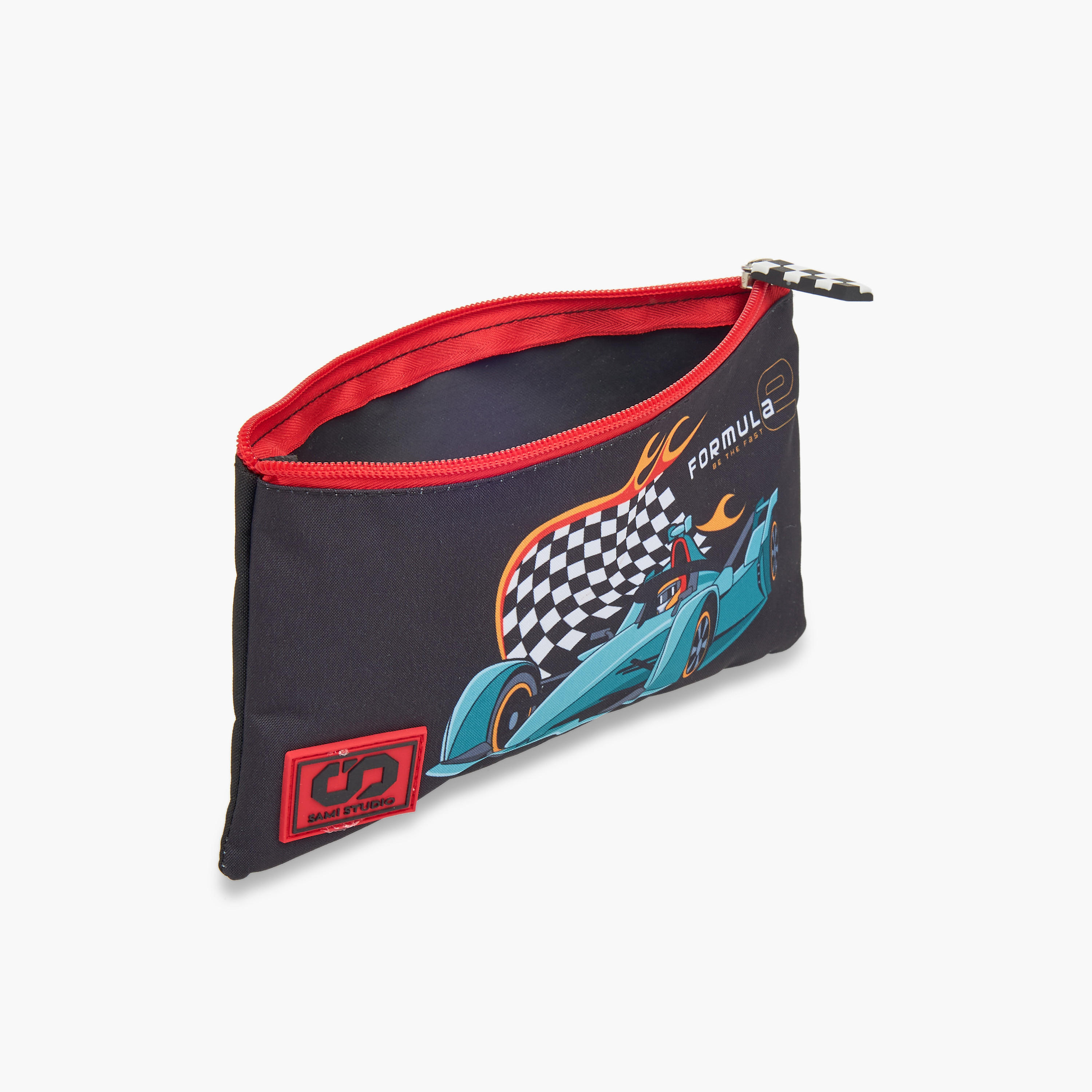 SAMI STUDIO Cars 3-Piece School Trolley Bag Set for Boys 2-5 Years with Lunch Bag and Pencil Pouch -school-bagsandbackpacks-trolleybags-image-18