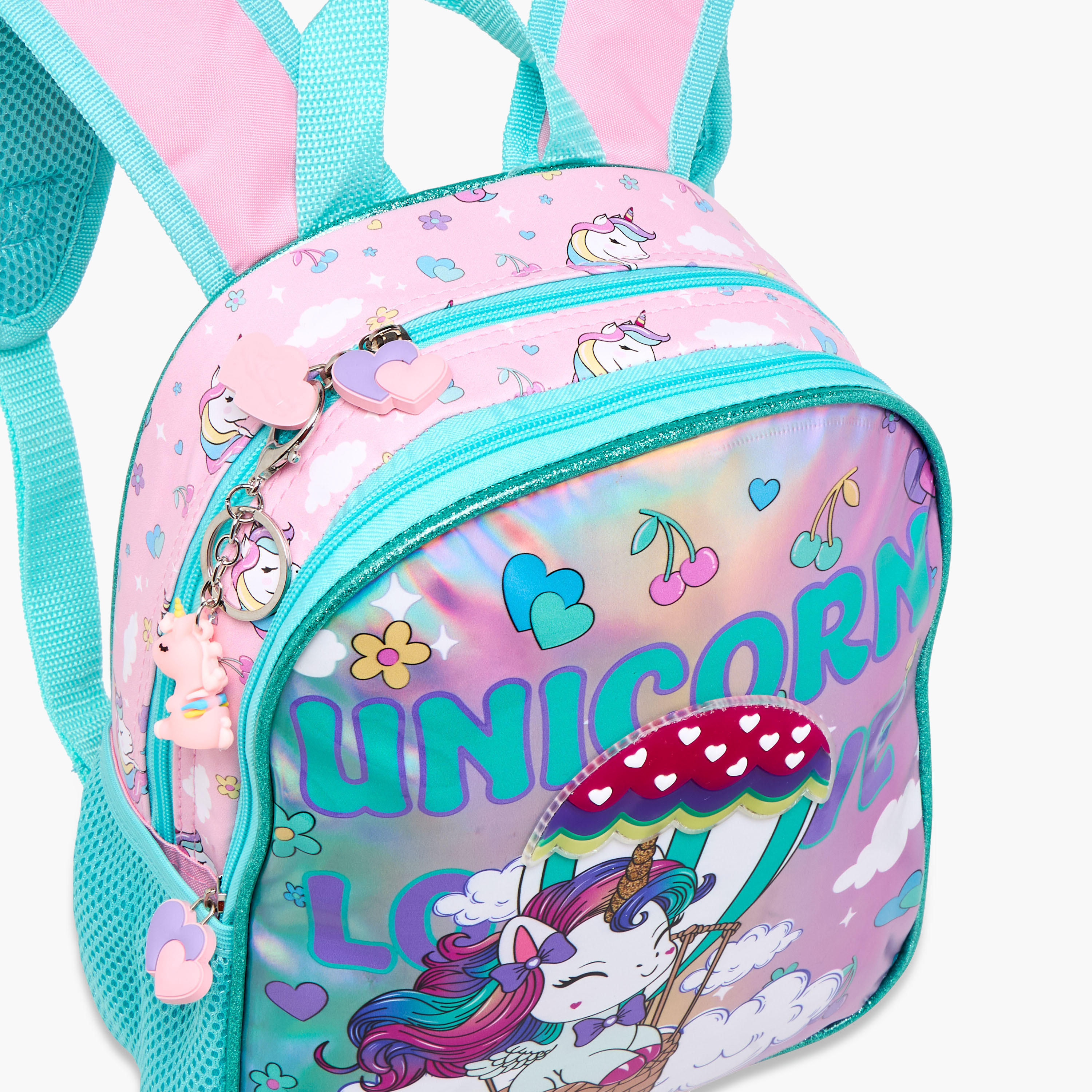 SAMI STUDIO Unicorn Print 12-inch Backpack with Adjustable Straps - 48x40x26 cms-school-bagsandbackpacks-backpacks-image-12