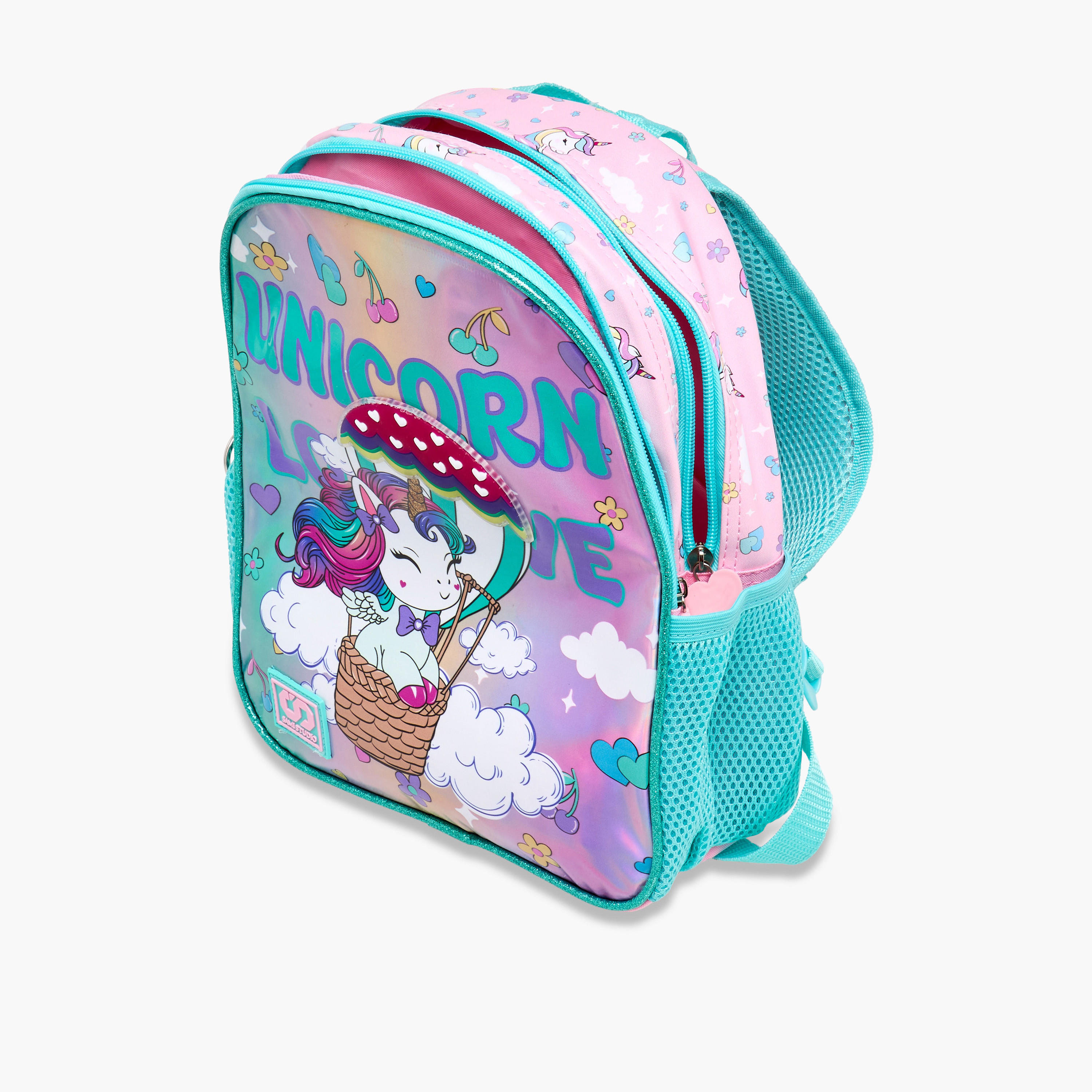 SAMI STUDIO Unicorn Print 12-inch Backpack with Adjustable Straps - 48x40x26 cms-school-bagsandbackpacks-backpacks-image-13