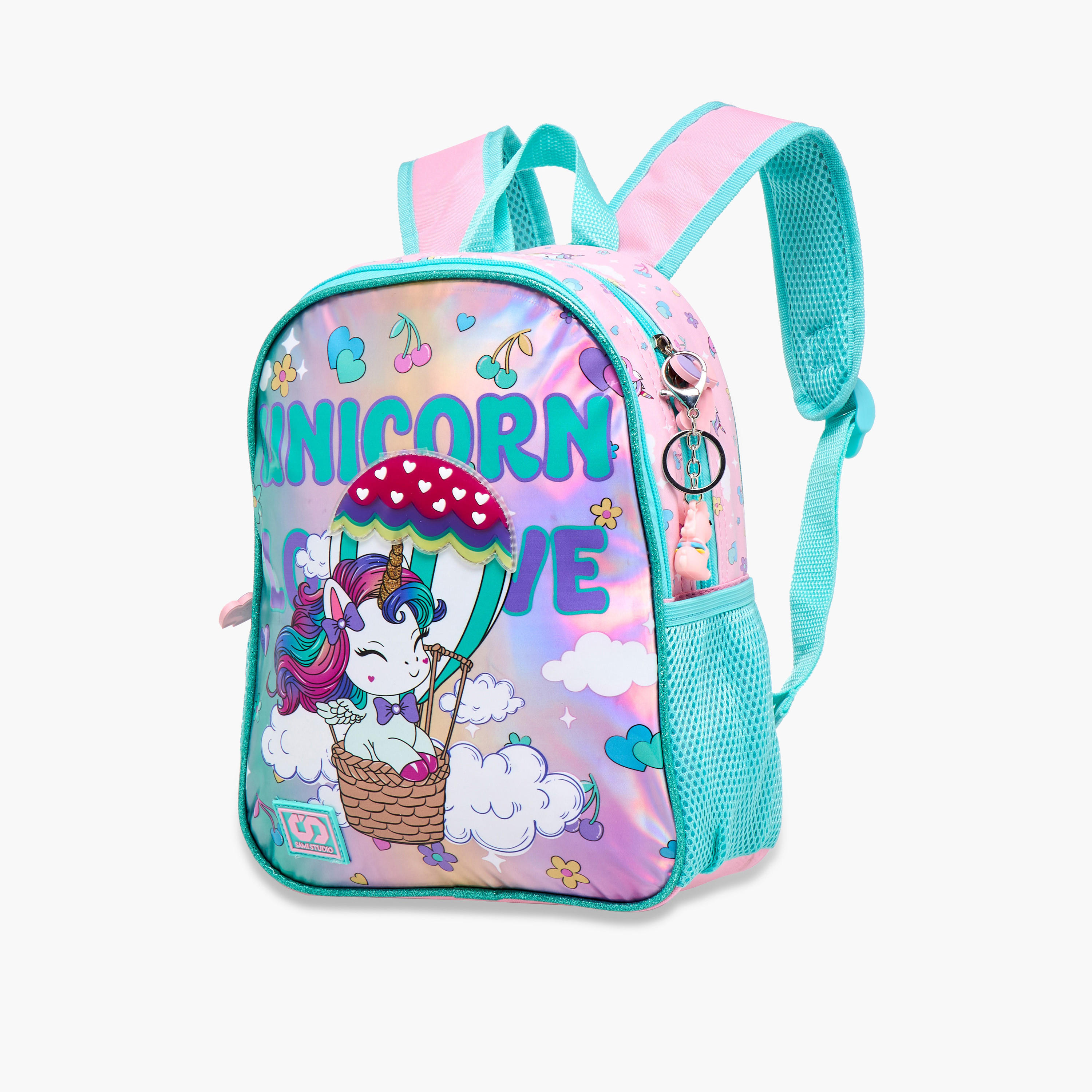 SAMI STUDIO Unicorn Print 12-inch Backpack with Adjustable Straps - 48x40x26 cms-school-bagsandbackpacks-backpacks-image-9