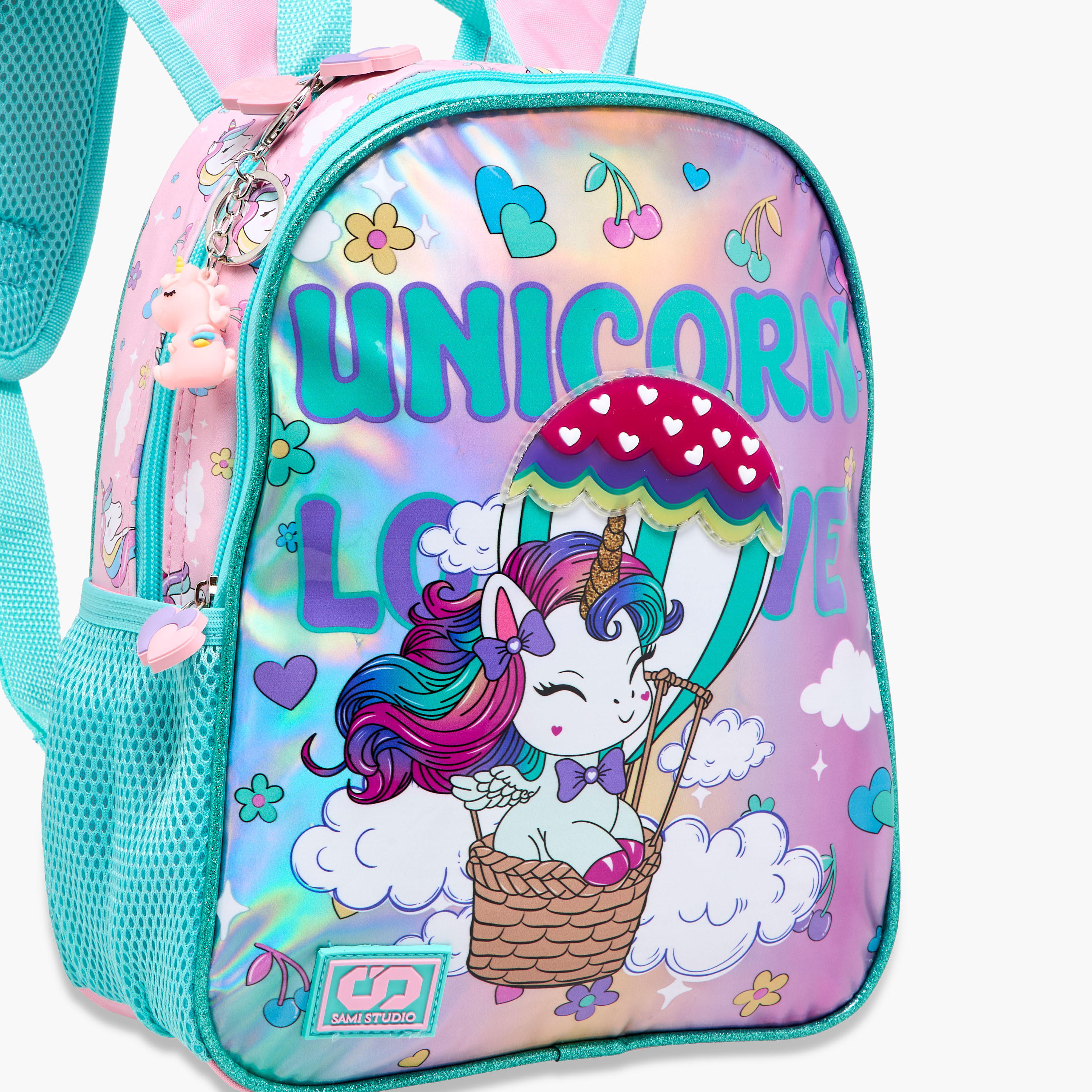 SAMI STUDIO Unicorn Print 12-inch Backpack with Adjustable Straps - 48x40x26 cms-school-bagsandbackpacks-backpacks-image-10